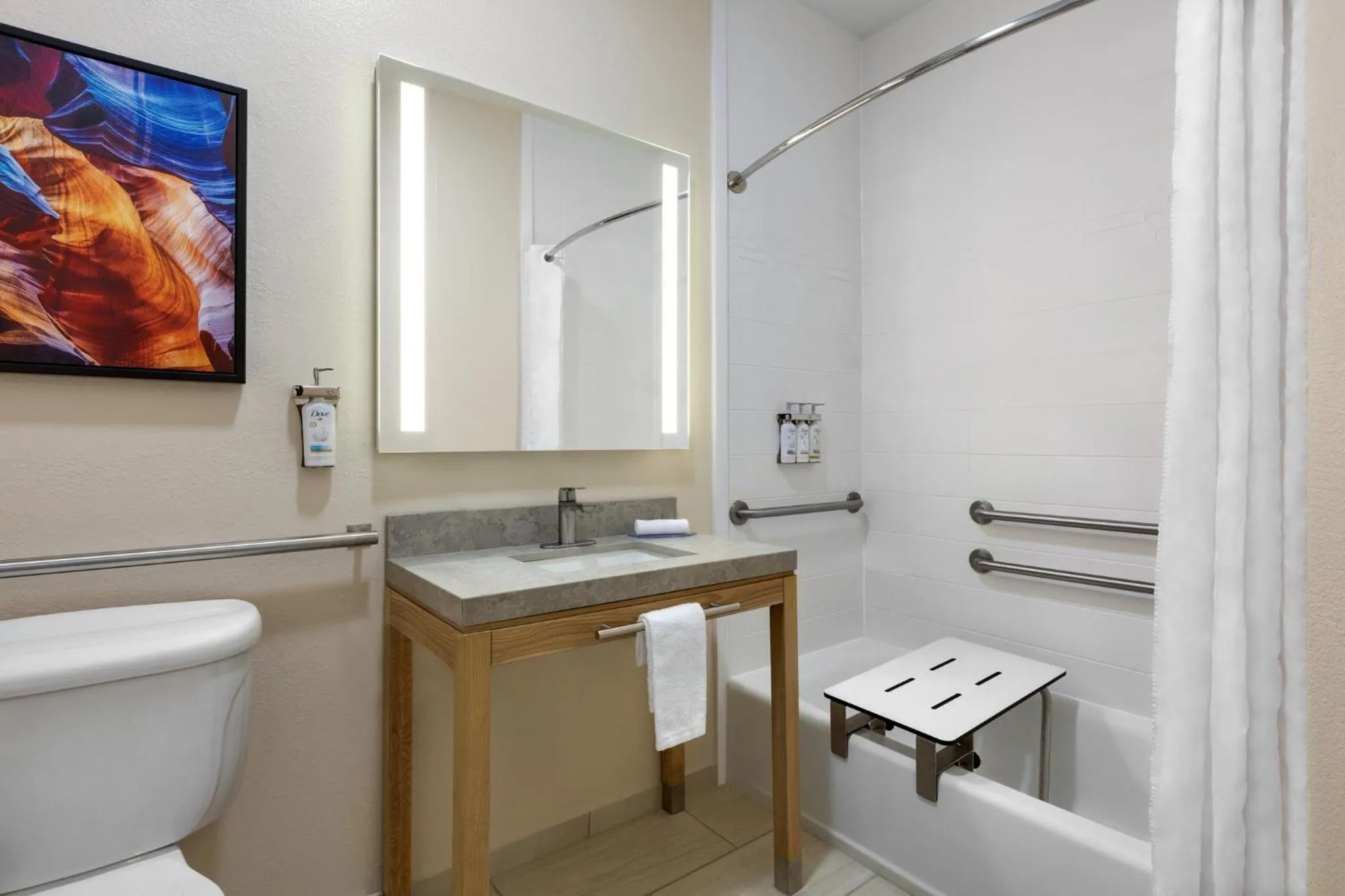 Queen Studio Suite - Disability Access in Candlewood Suites Vicksburg by IHG