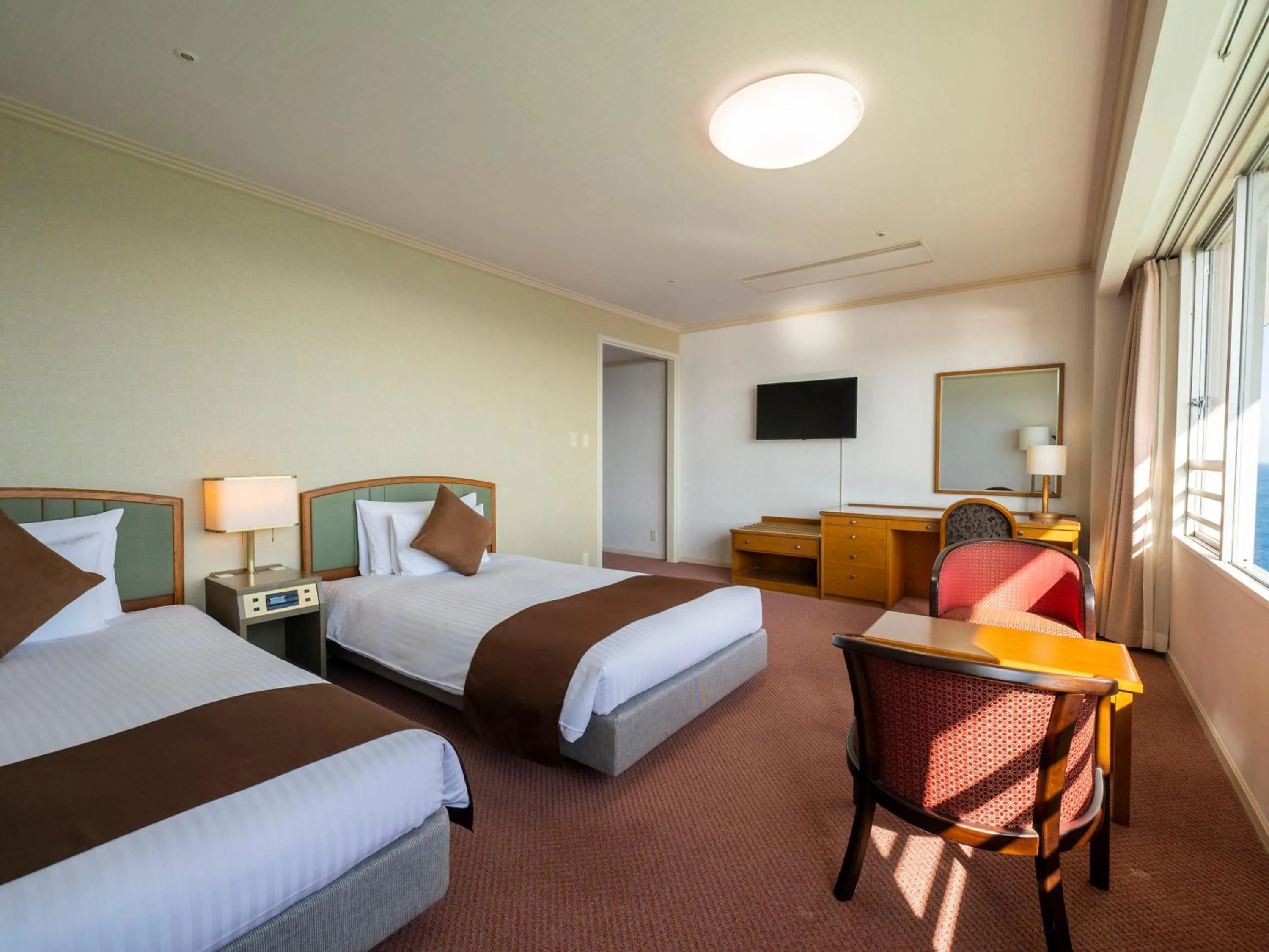 HORIZON Superior Twin Room - single occupancy - Non-Smoking in Hotel New Akao