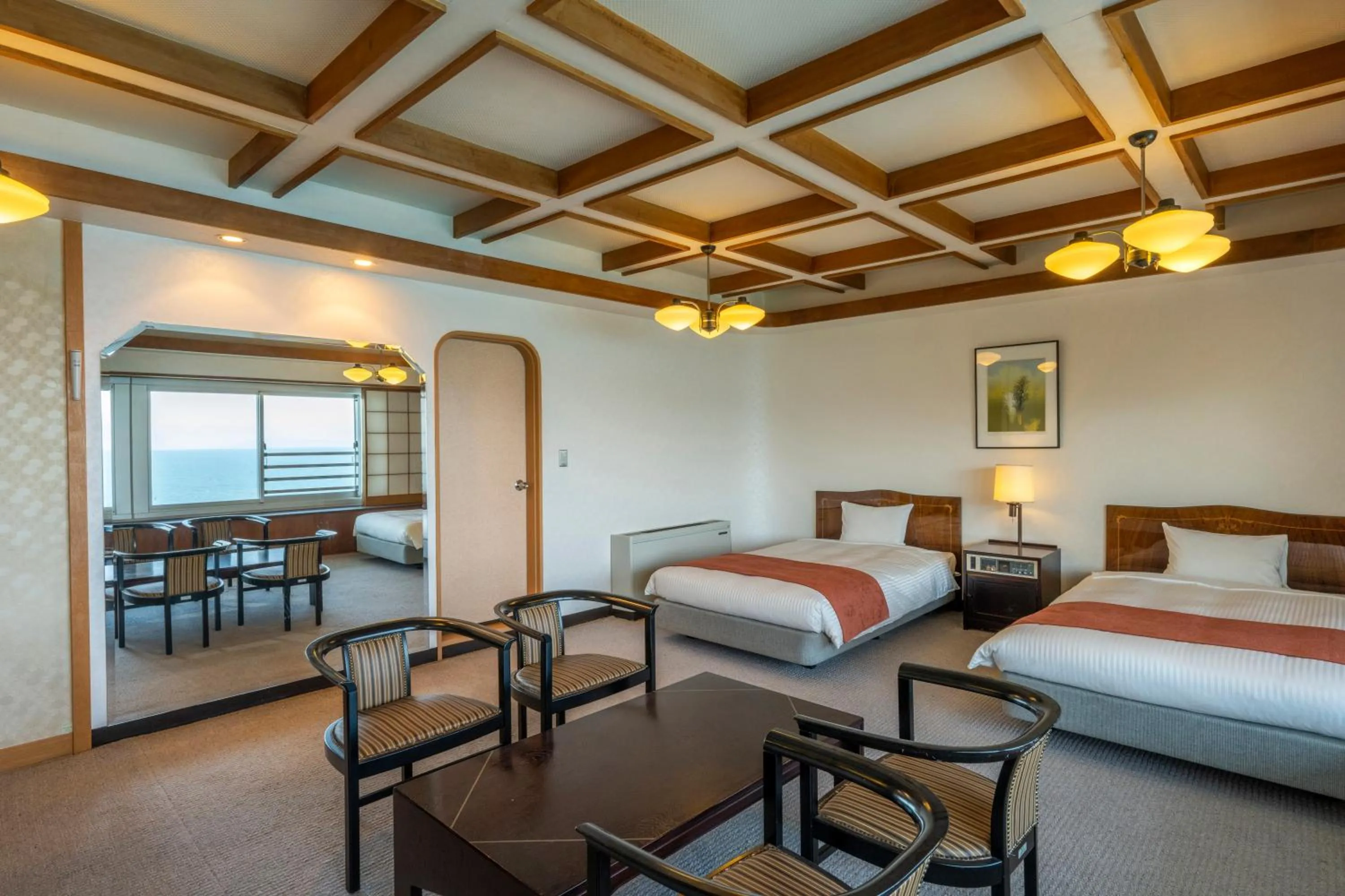 OCEAN Deluxe Twin Room - single occupancy - Non-Smoking in Hotel New Akao