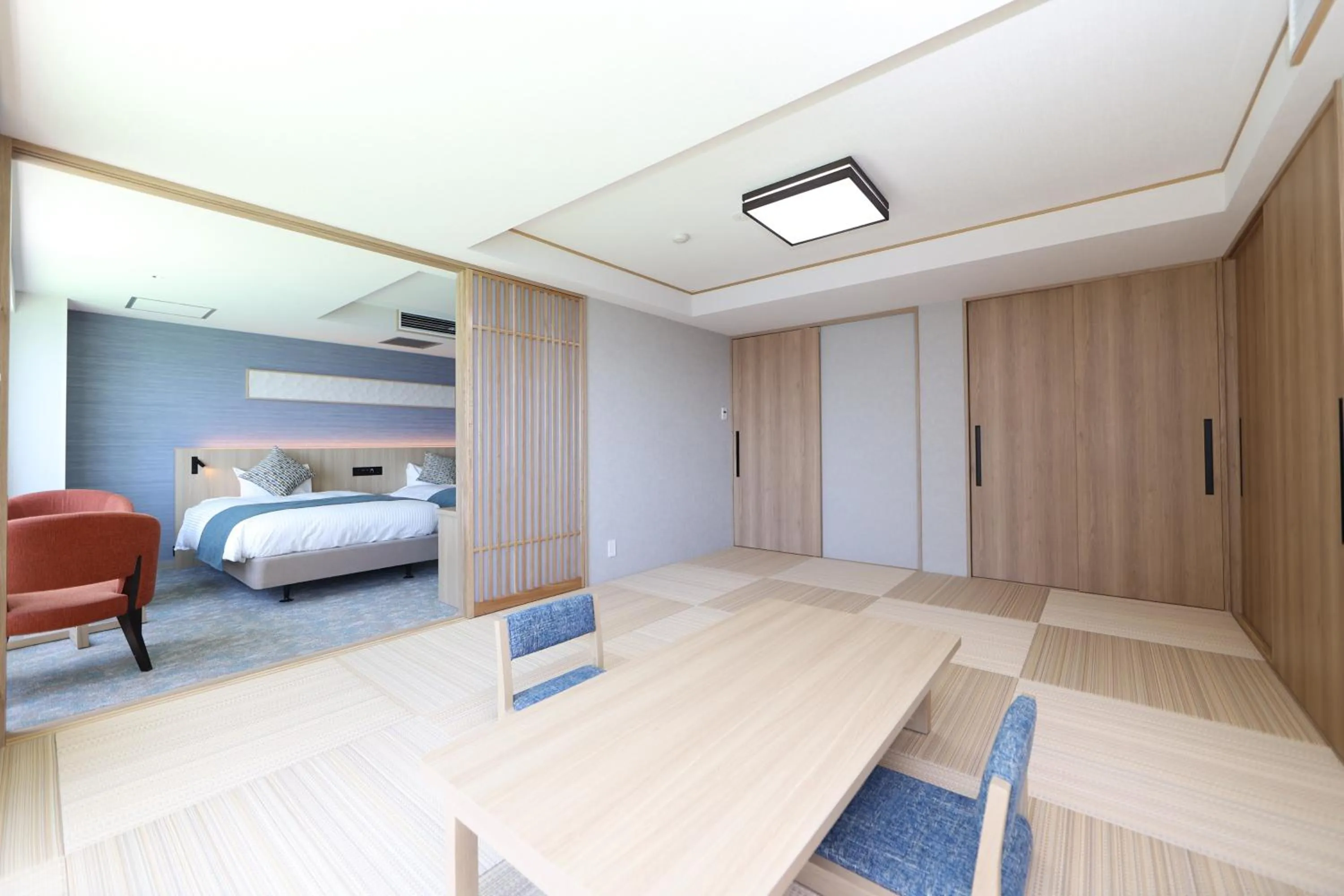 OCEAN  Premier Japanese Western Room (10Tatami+TW) - single occupancy - Non-Smoking in Hotel New Akao