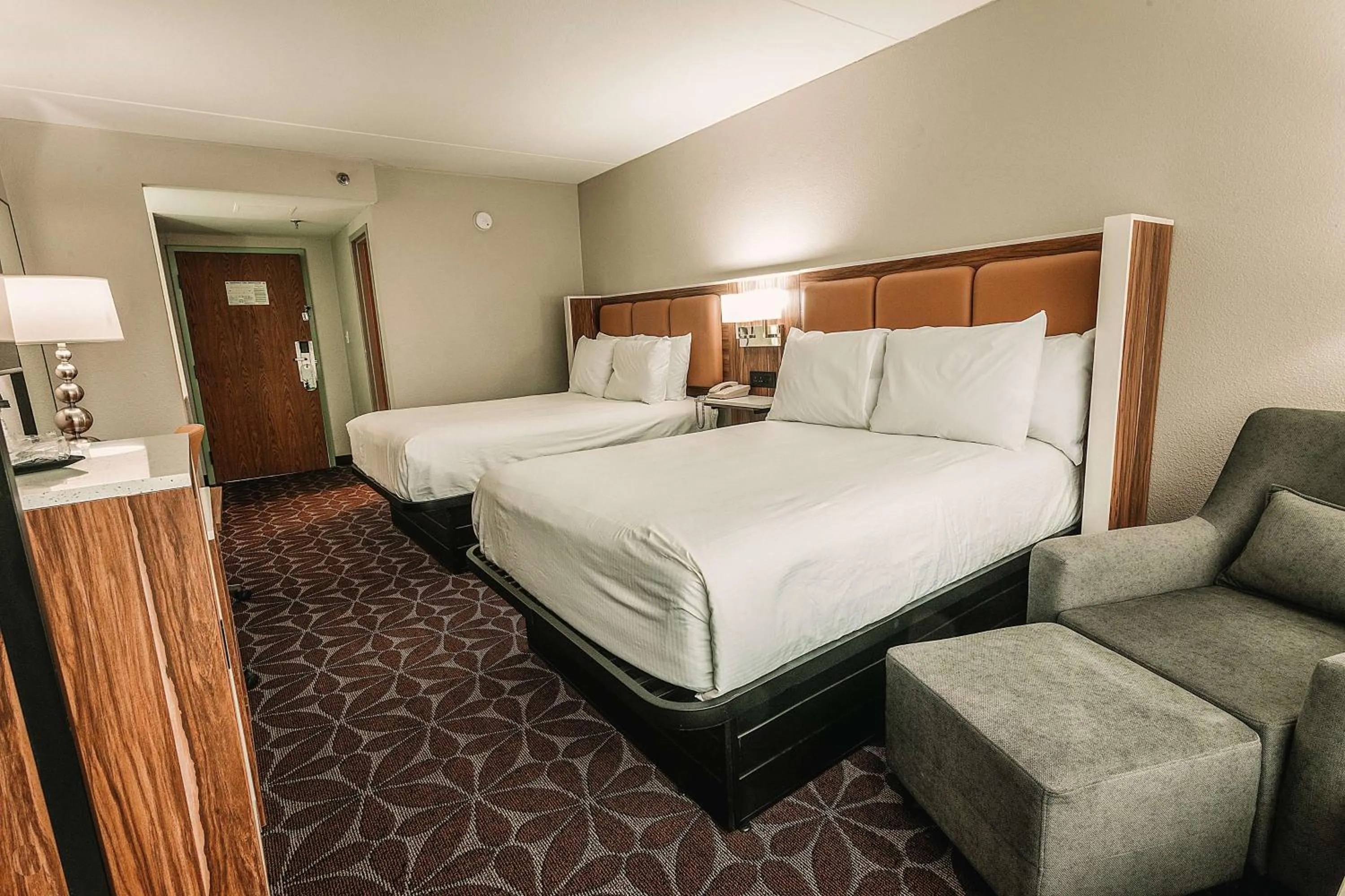 Double Room with Two Double Beds - Non-Smoking in Wyndham Garden Williamsburg Busch Gardens Area