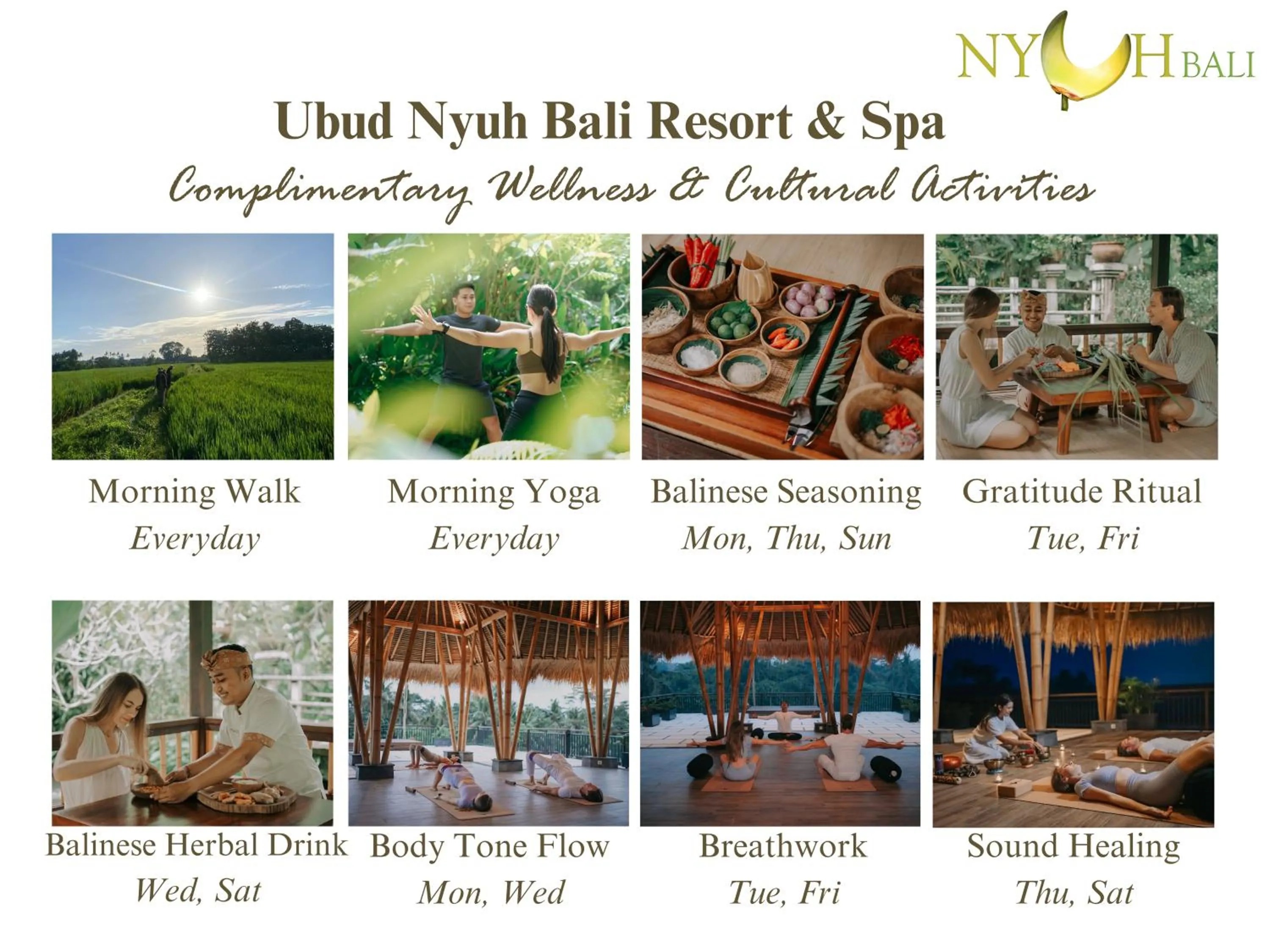 Suite with Twin Beds and Free Daily Activities  in Ubud Nyuh Bali Resort & Spa