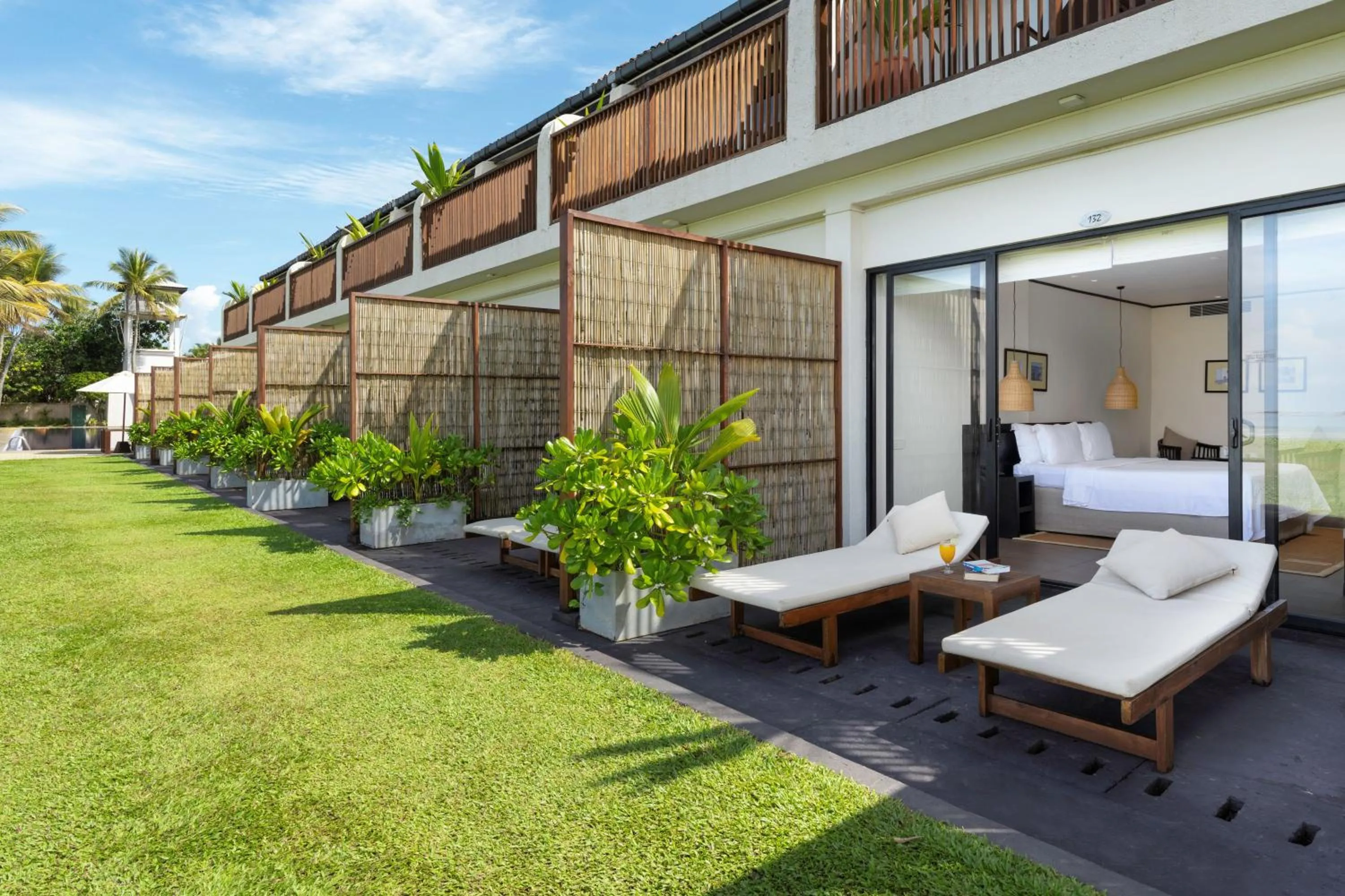 Superior Sea View room with Terrace - single occupancy - Room upgrade & Early check in/Late check out on availability + 10% Discount on Food/Beverages & Balinese Spa in EKHO Surf Bentota