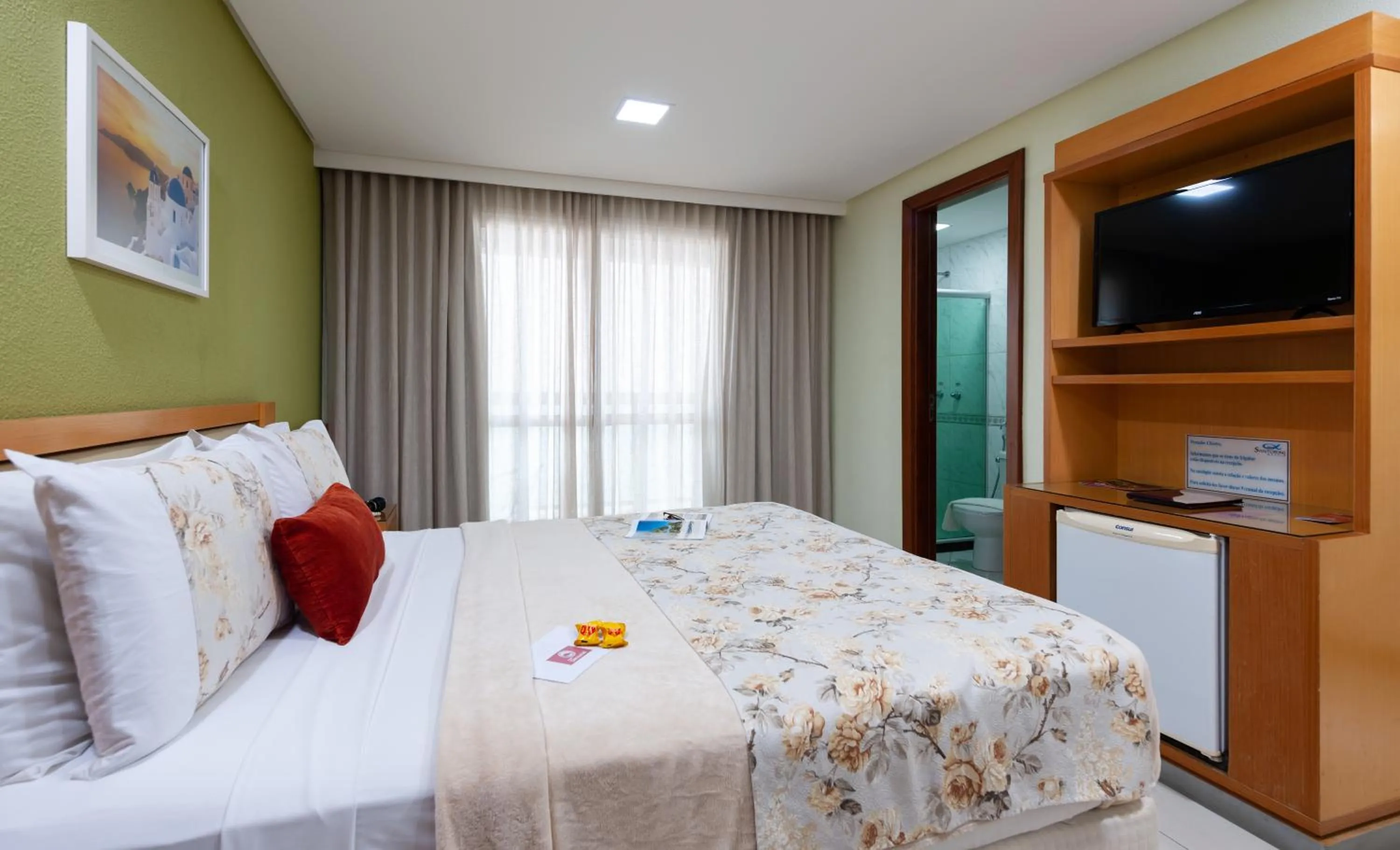 Deluxe Double Room with Side Sea View - single occupancy in Hotel Santorini