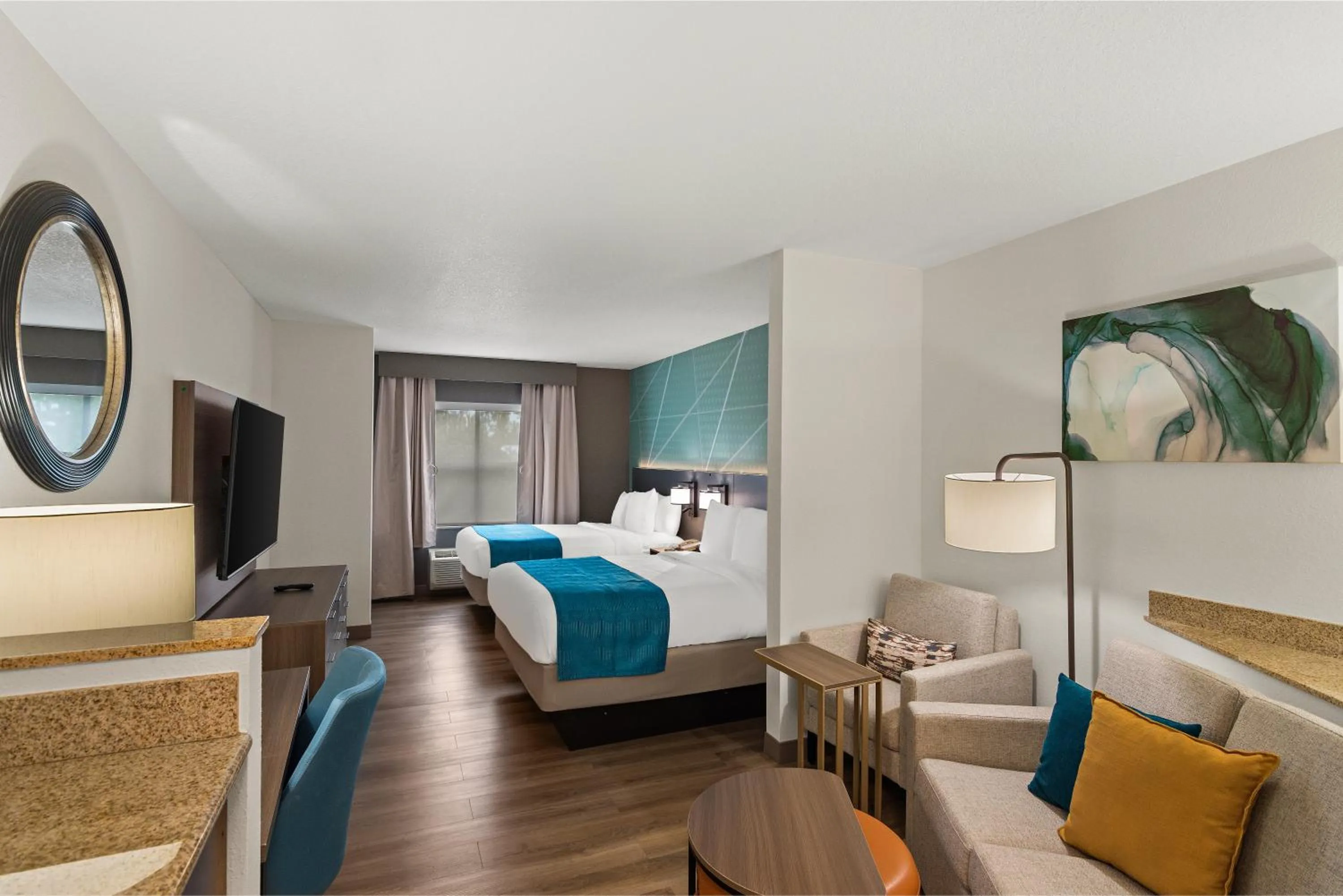 Suite with Two Queen Beds - Accessible/Non-Smoking in Comfort Suites Vero Beach I-95