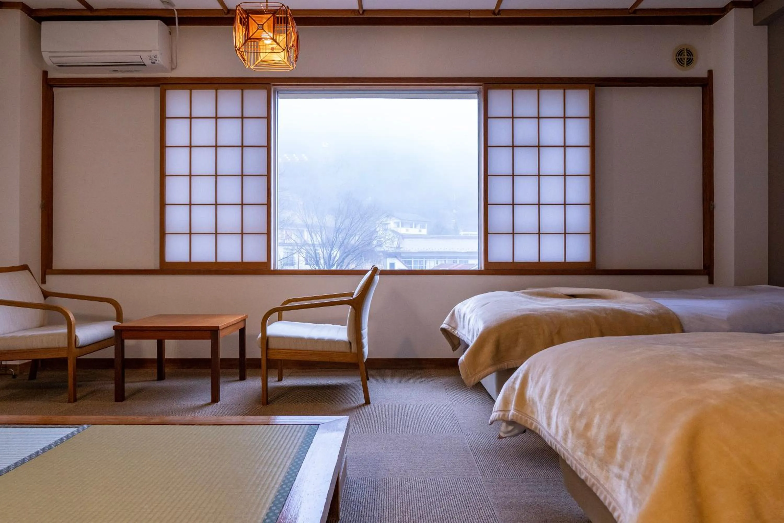 Superior Twin Room - single occupancy in YUMORI ONSEN HOSTEL