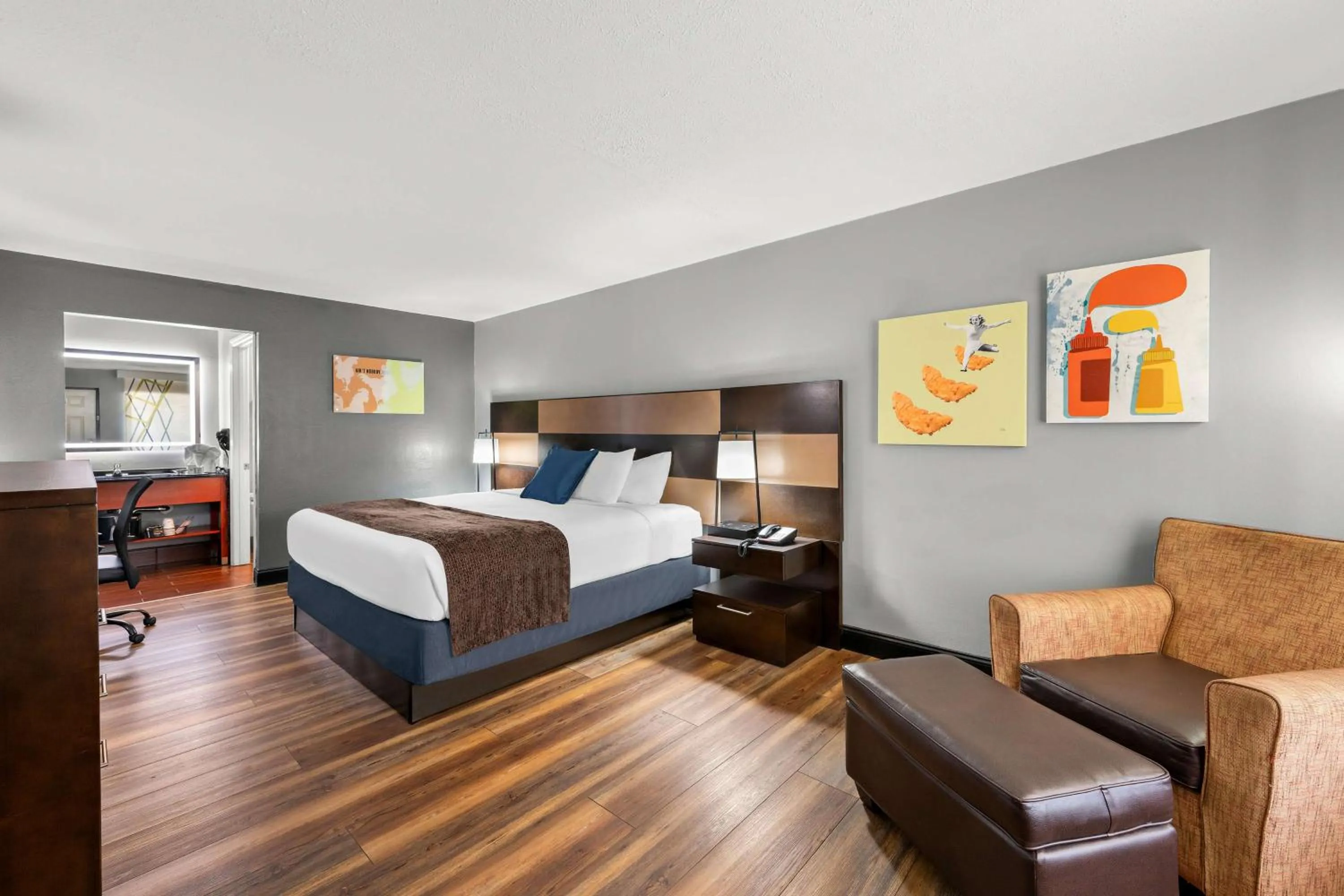 King Room - Upstairs/Smoking in Best Western Corbin Inn