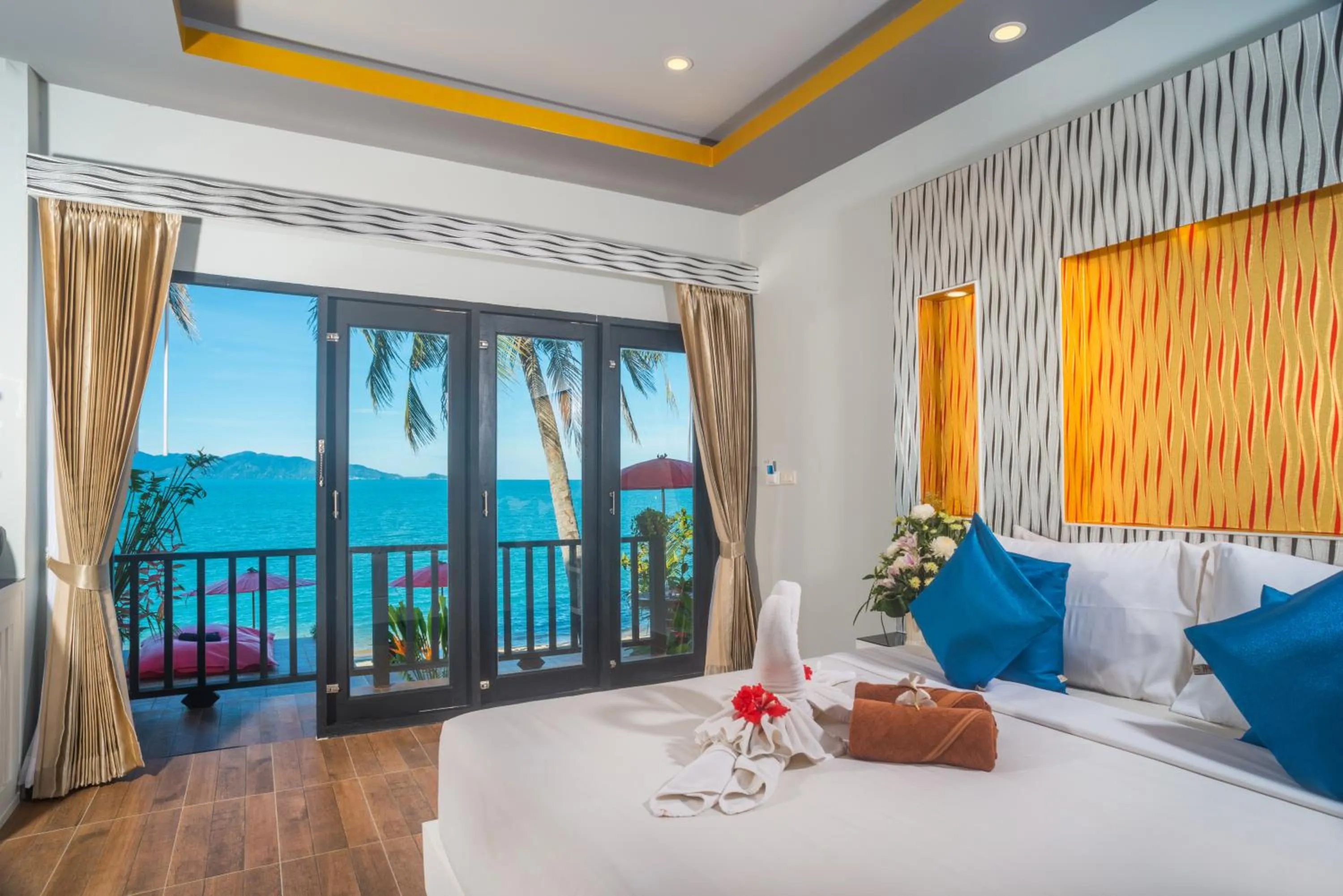 The True Beach Front in The Florist Resort