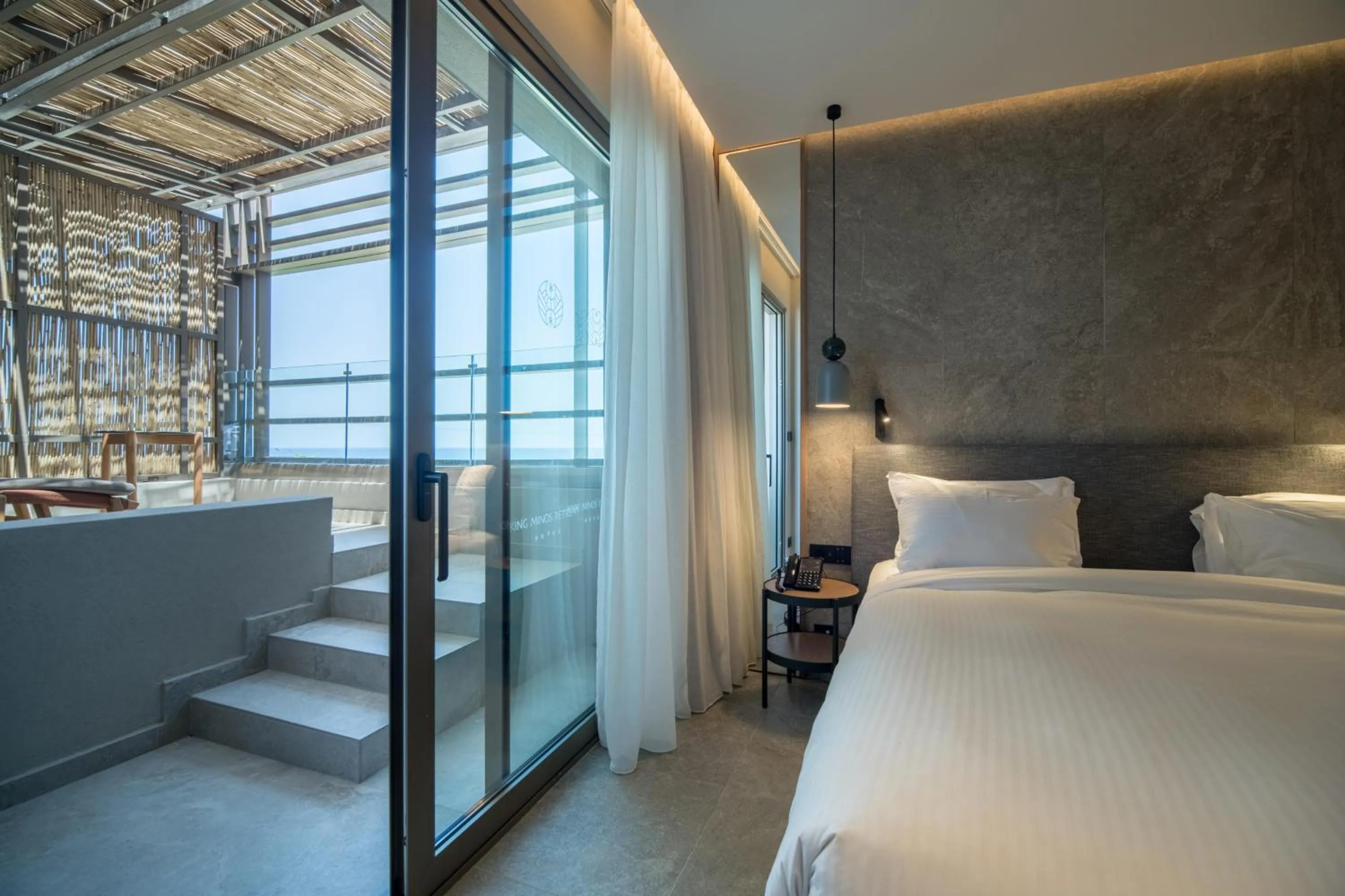 Serenity Suite with Sea View in KING MINOS RETREAT Resort & Spa