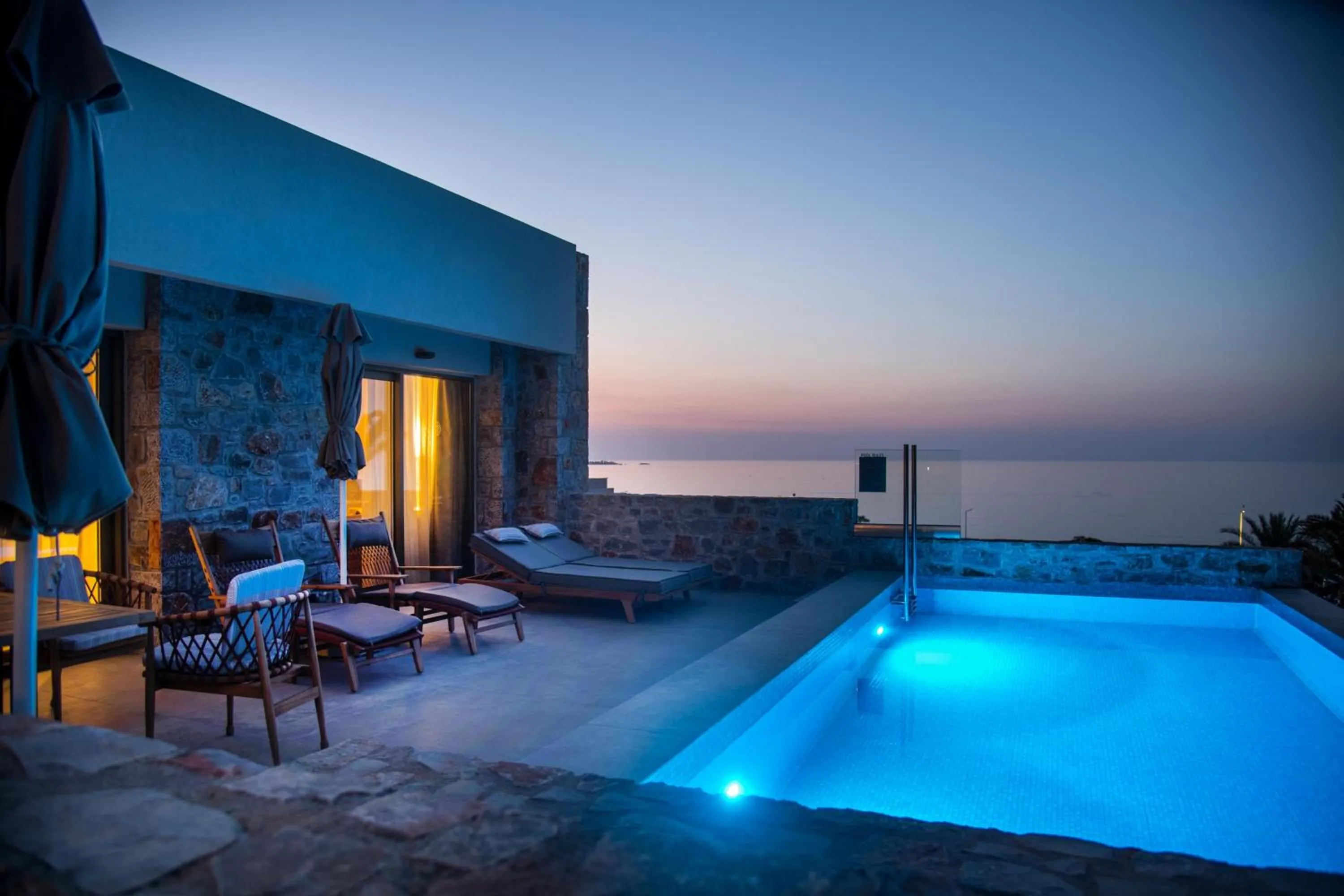 Sunctuary Suite with Sea View and Private Pool in KING MINOS RETREAT Resort & Spa