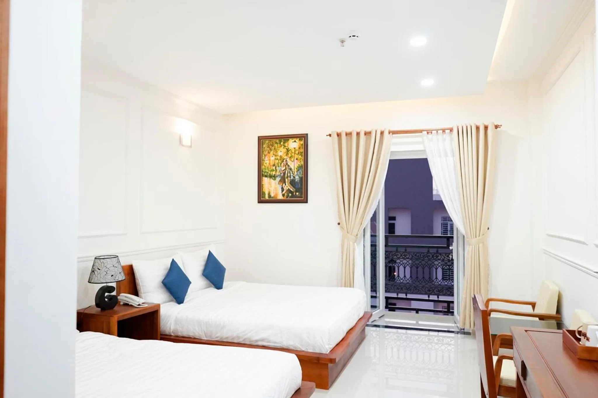 Deluxe Double Room with Two Double Beds in Hapyson