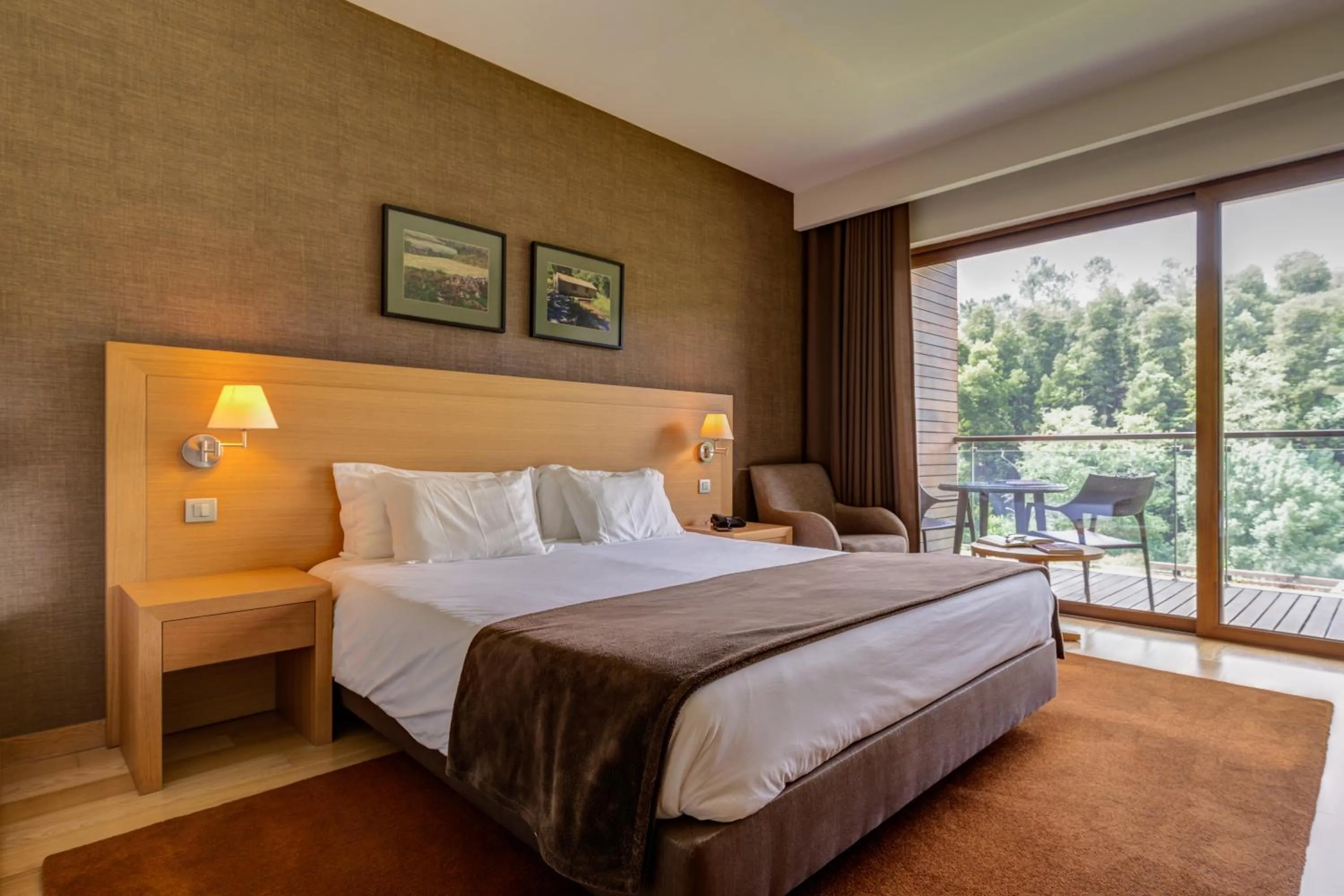 Double Room Disability Access in Hotel Rural Vale Do Rio