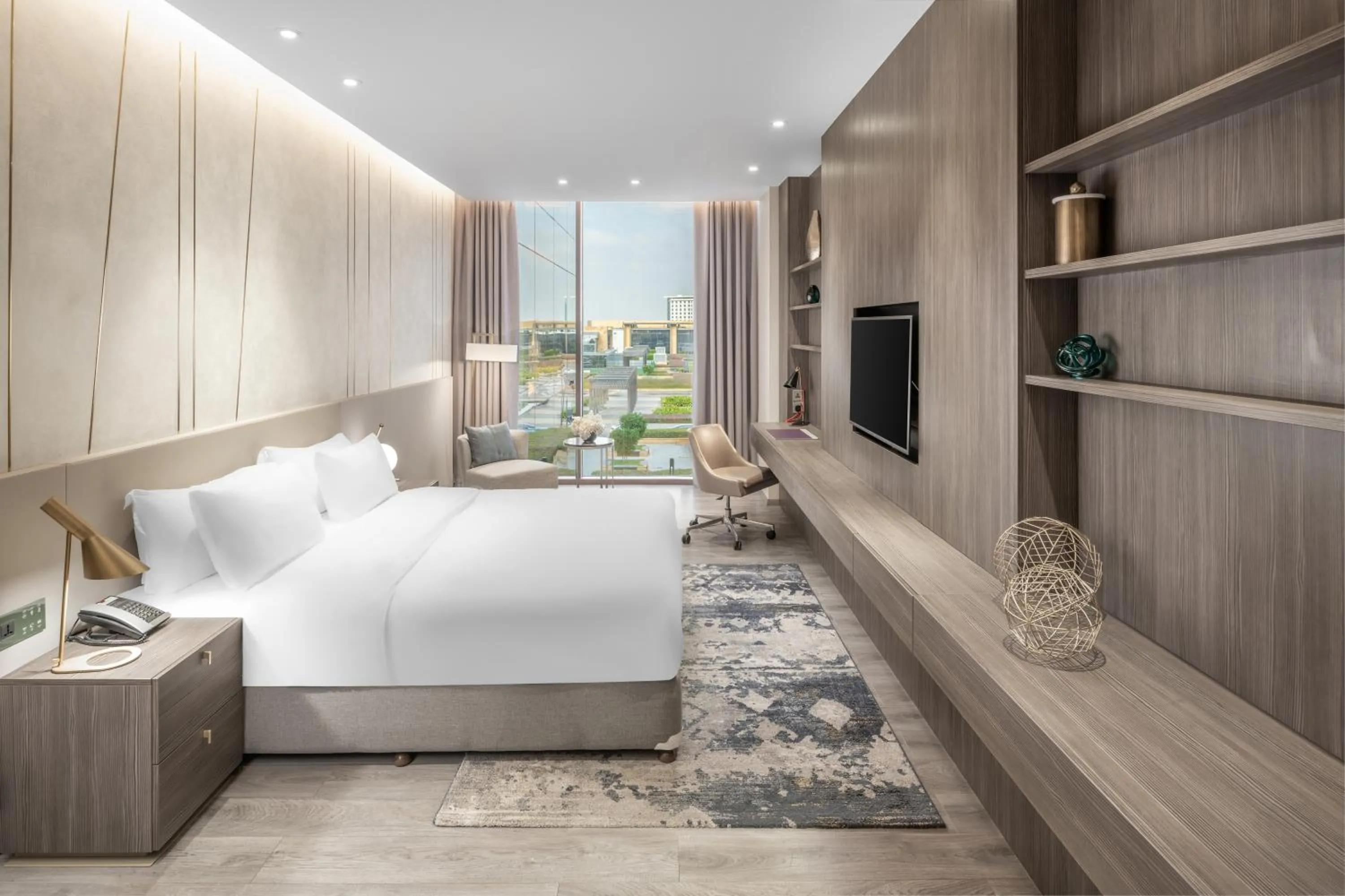 Classic Studio Partial Sea View in Views Hotel & Residences - Emaar King Abdullah Economic City