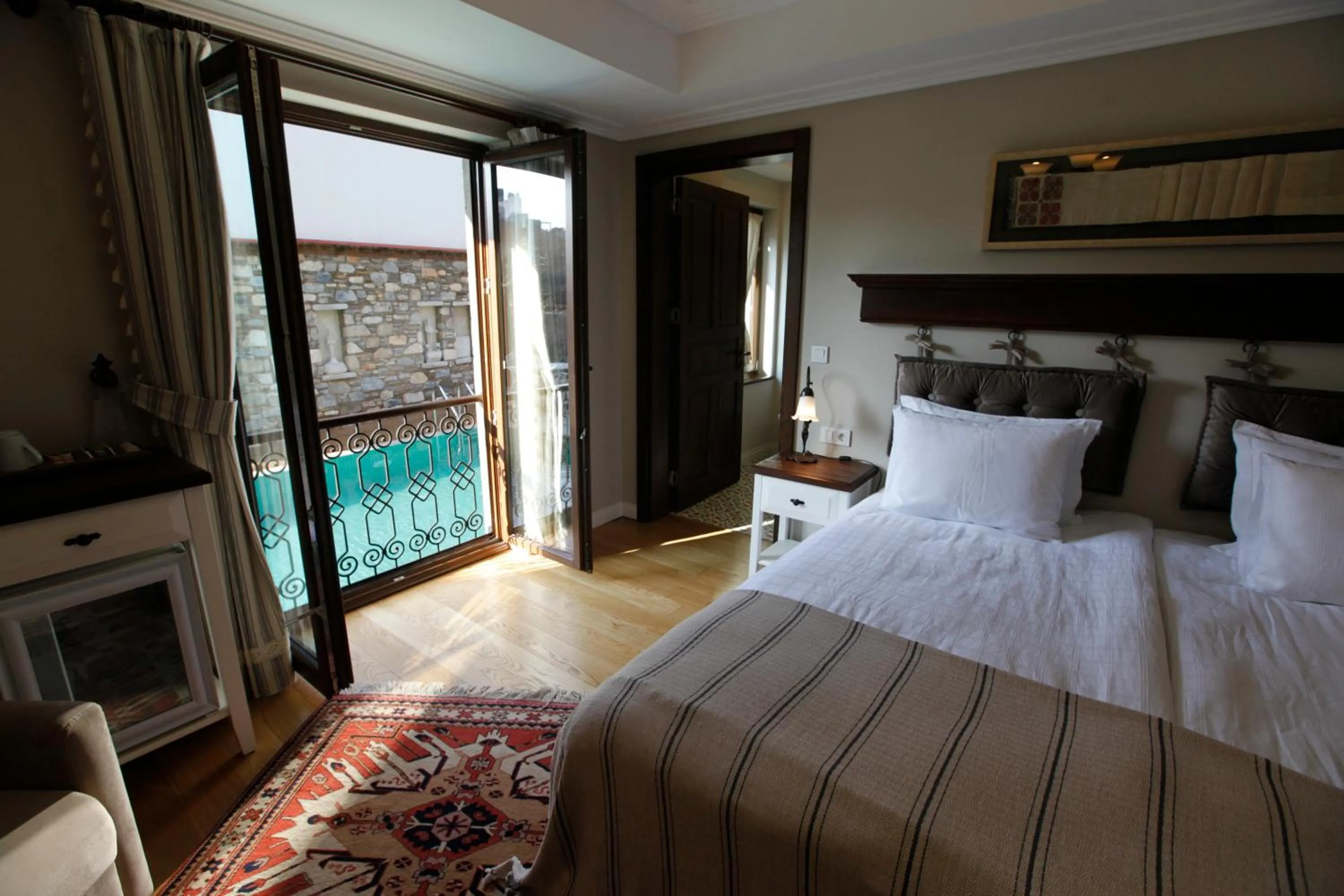 Deluxe Double or Twin Room with Pool View in Akanthus Hotel Ephesus