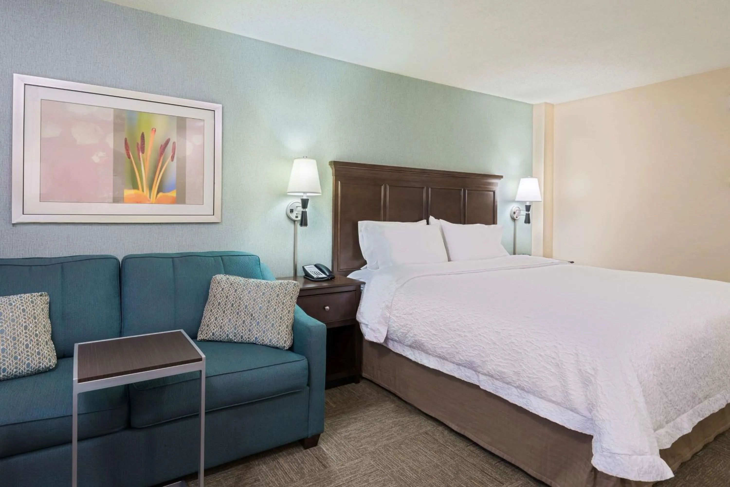 Premium King Room with Sofa Bed - Non-Smoking in Hampton Inn White Plains/Tarrytown