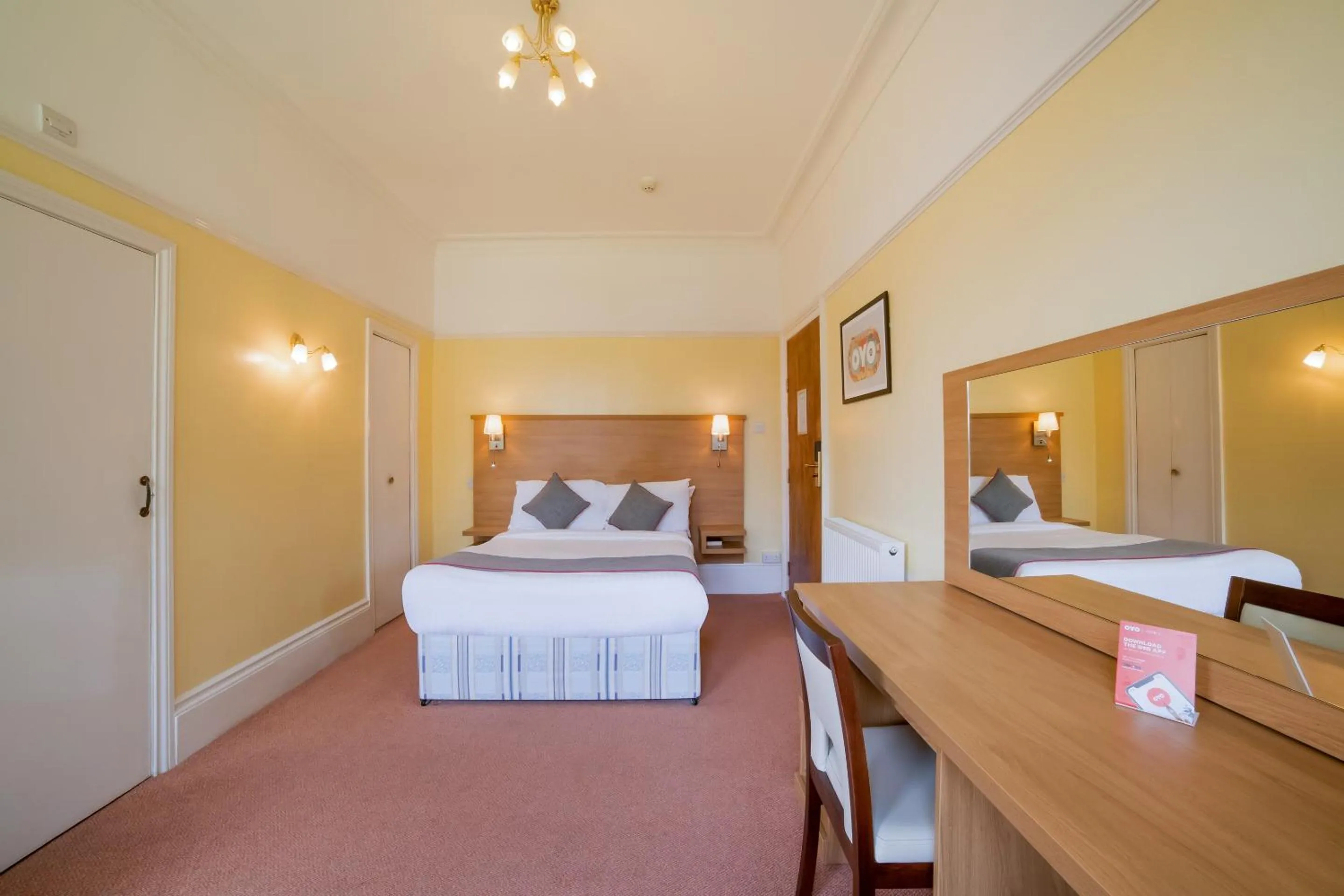 Standard Double Room in OYO Eagle House Hotel, St Leonards Hastings
