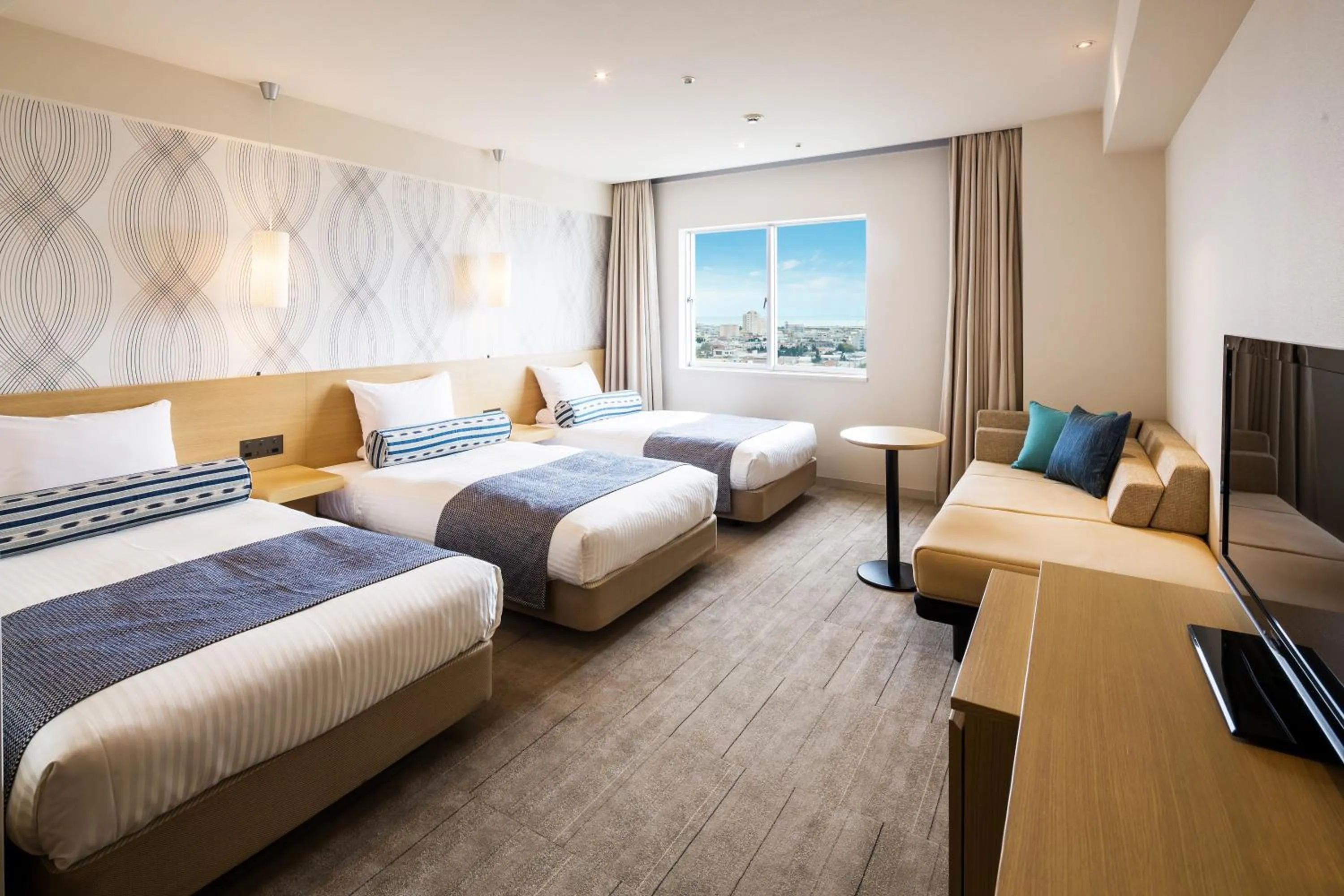 Superior Triple Room with Ocean View - Non-Smoking in Art Hotel Ishigakijima