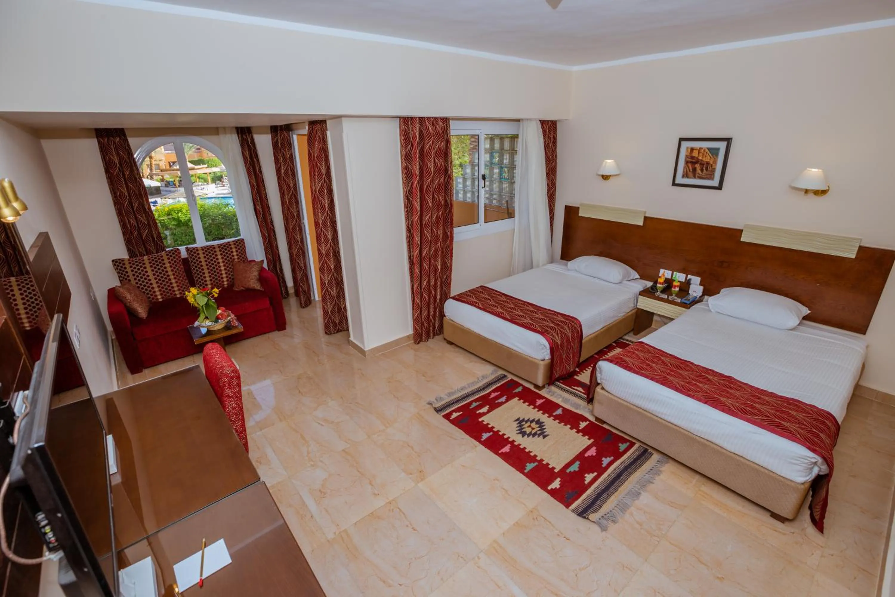 Standard Triple Room in Golden Beach Resort