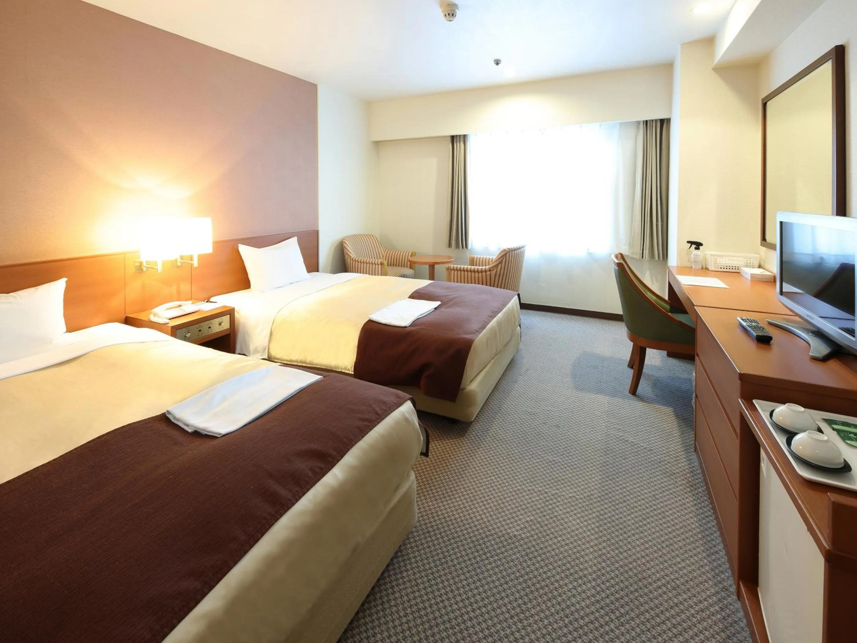 Standard Twin Room in Hotel Pearl City Morioka
