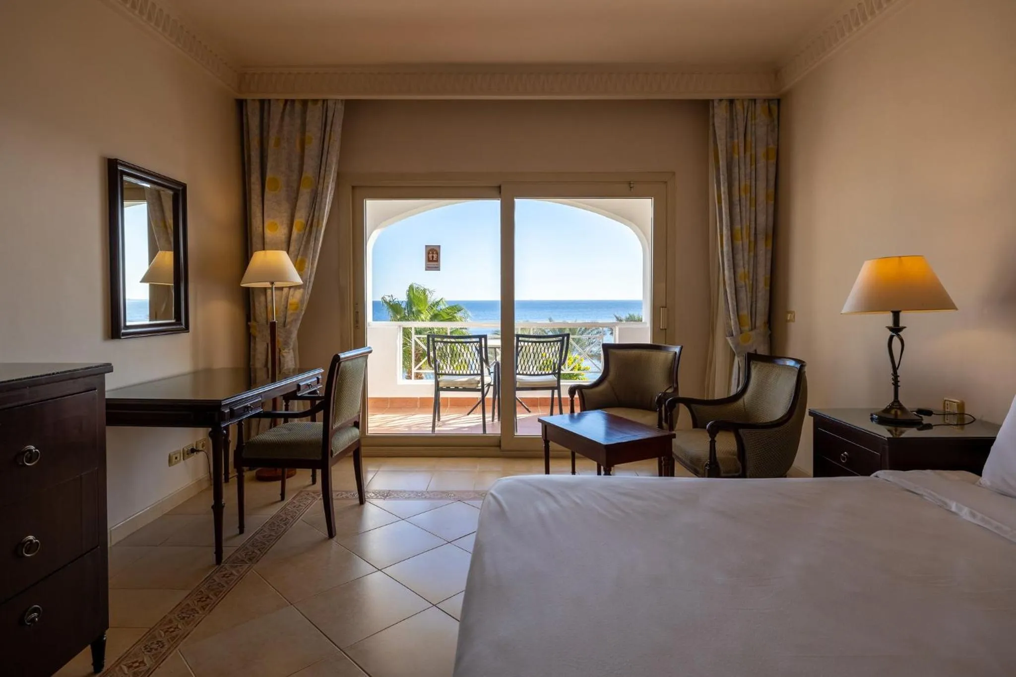 Standard King Room with Balcony and Sea View in Continental Plaza Beach Resort