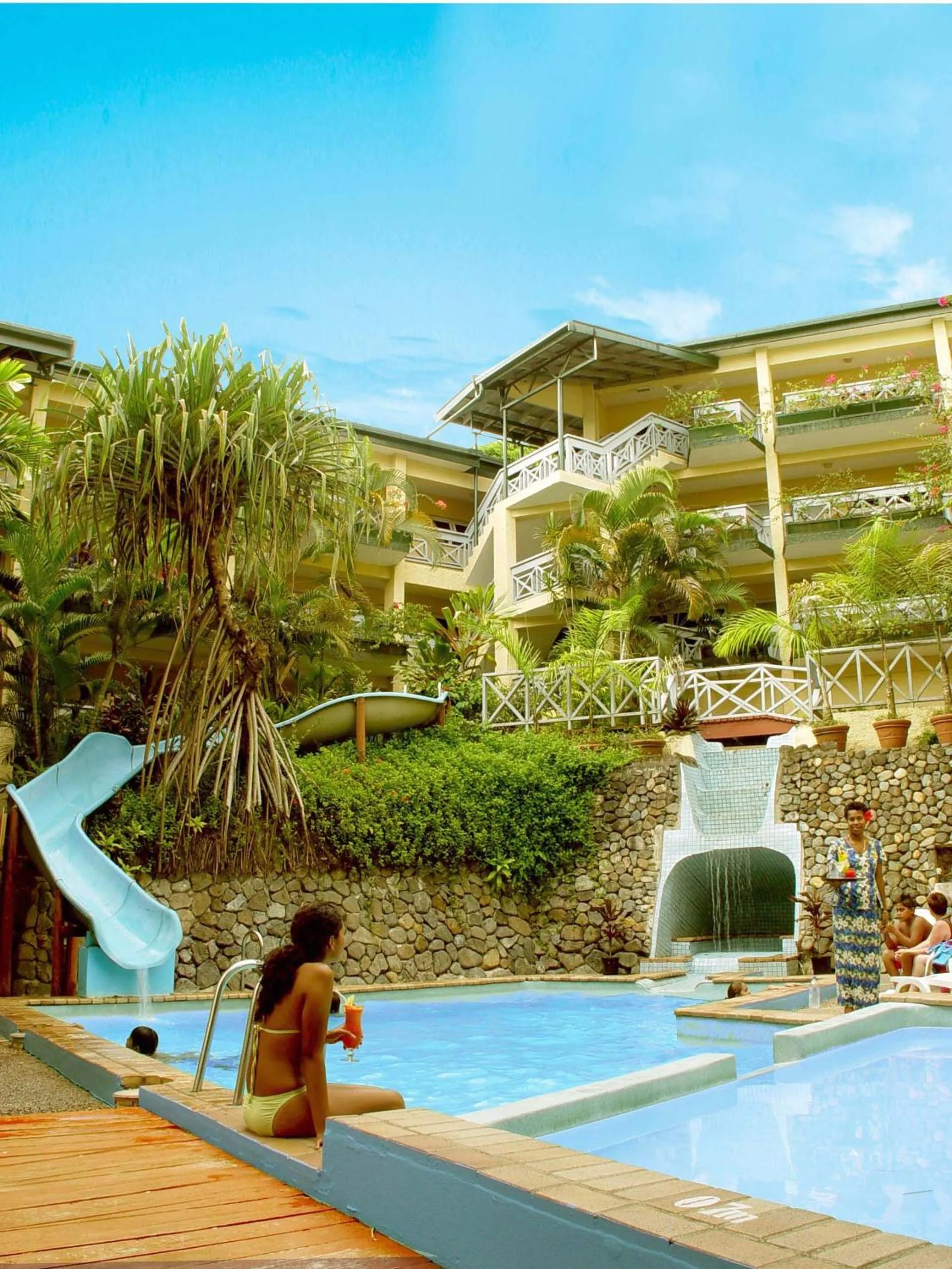 Swimming pool in Suva Motor Inn
