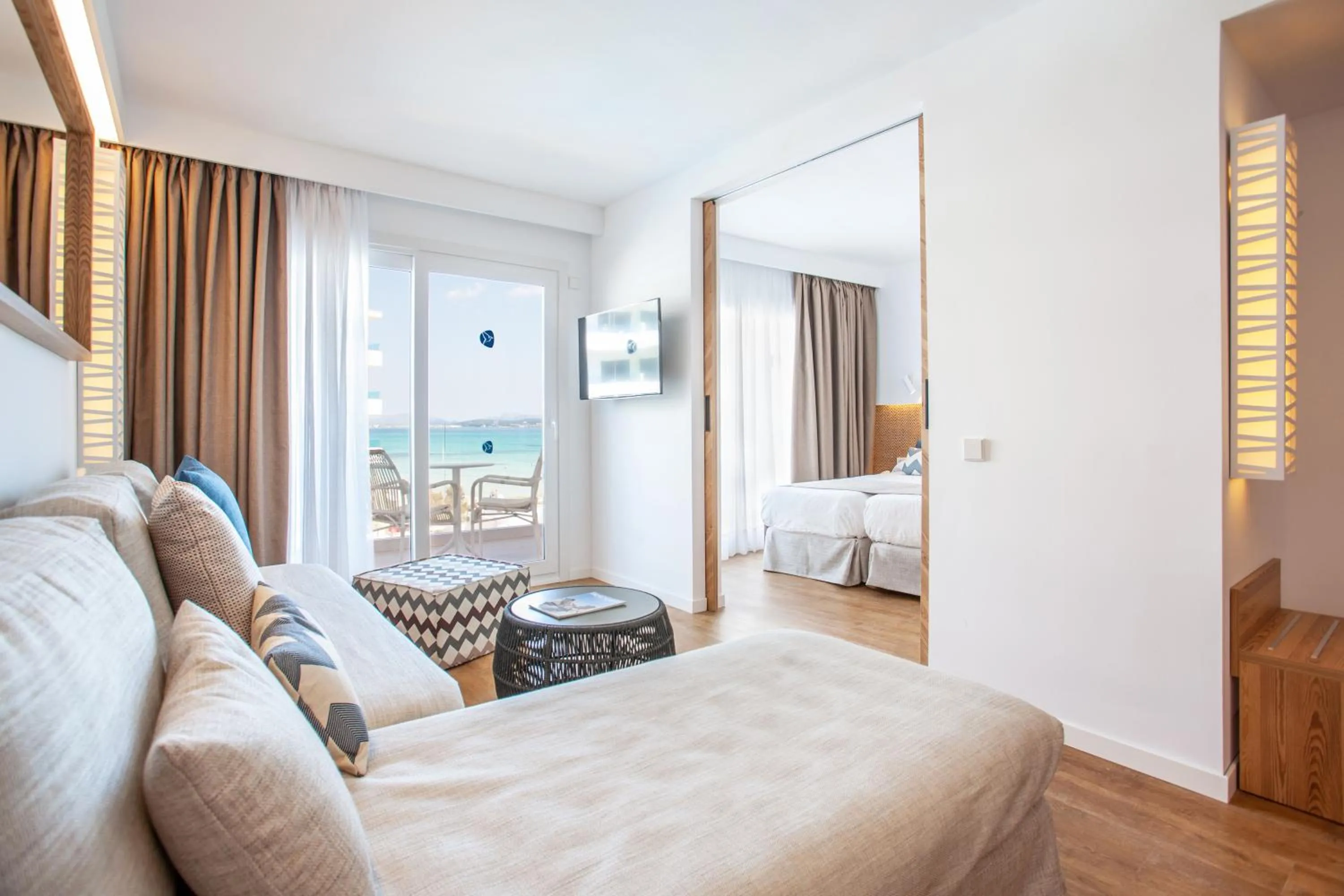 One-Bedroom Apartment with Sea Side View (2 Adults) in Grupotel Picafort Beach