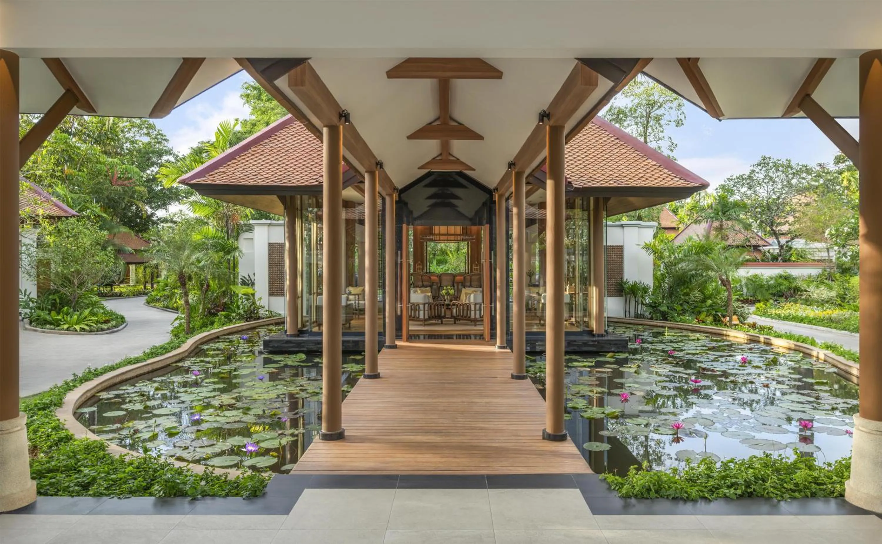 Lobby or reception in Banyan Tree Phuket