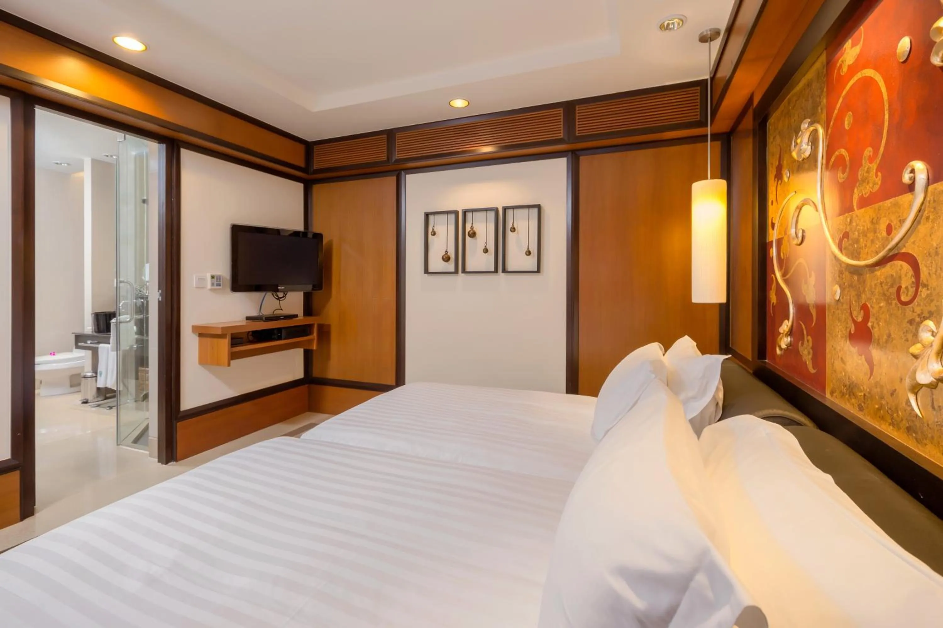Bed in Banyan Tree Phuket