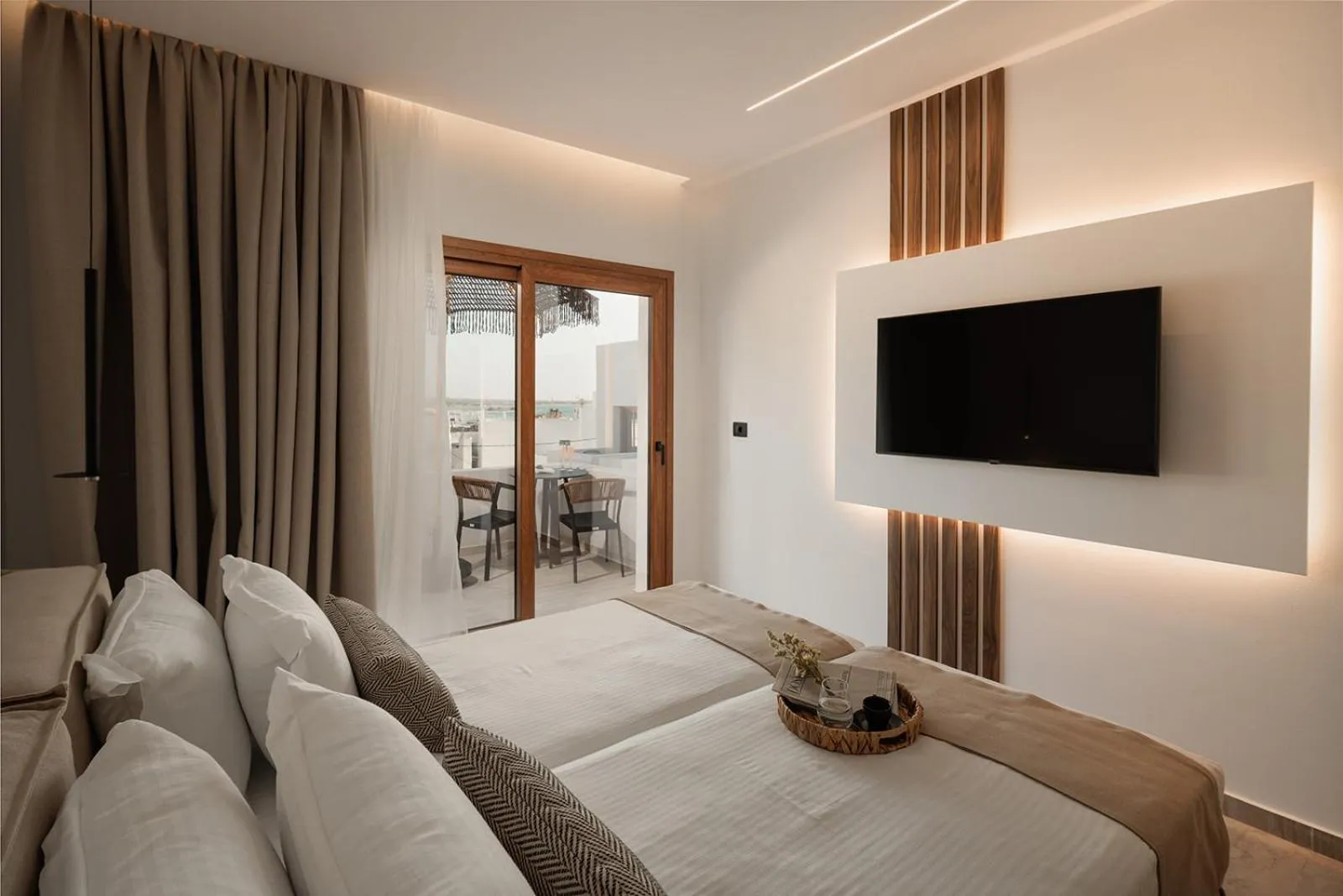 Bed in Hotel Sphinx