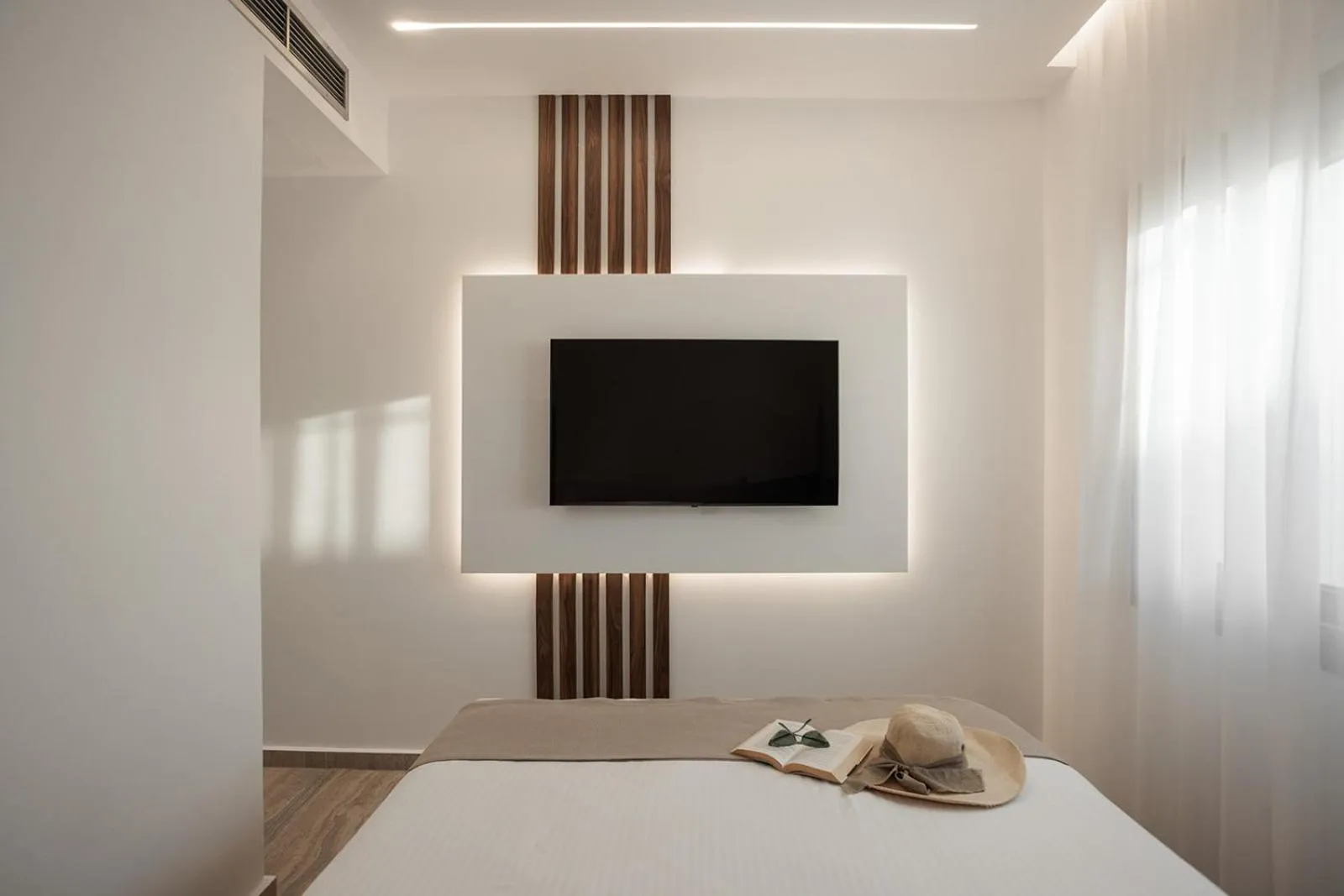 Bed in Hotel Sphinx