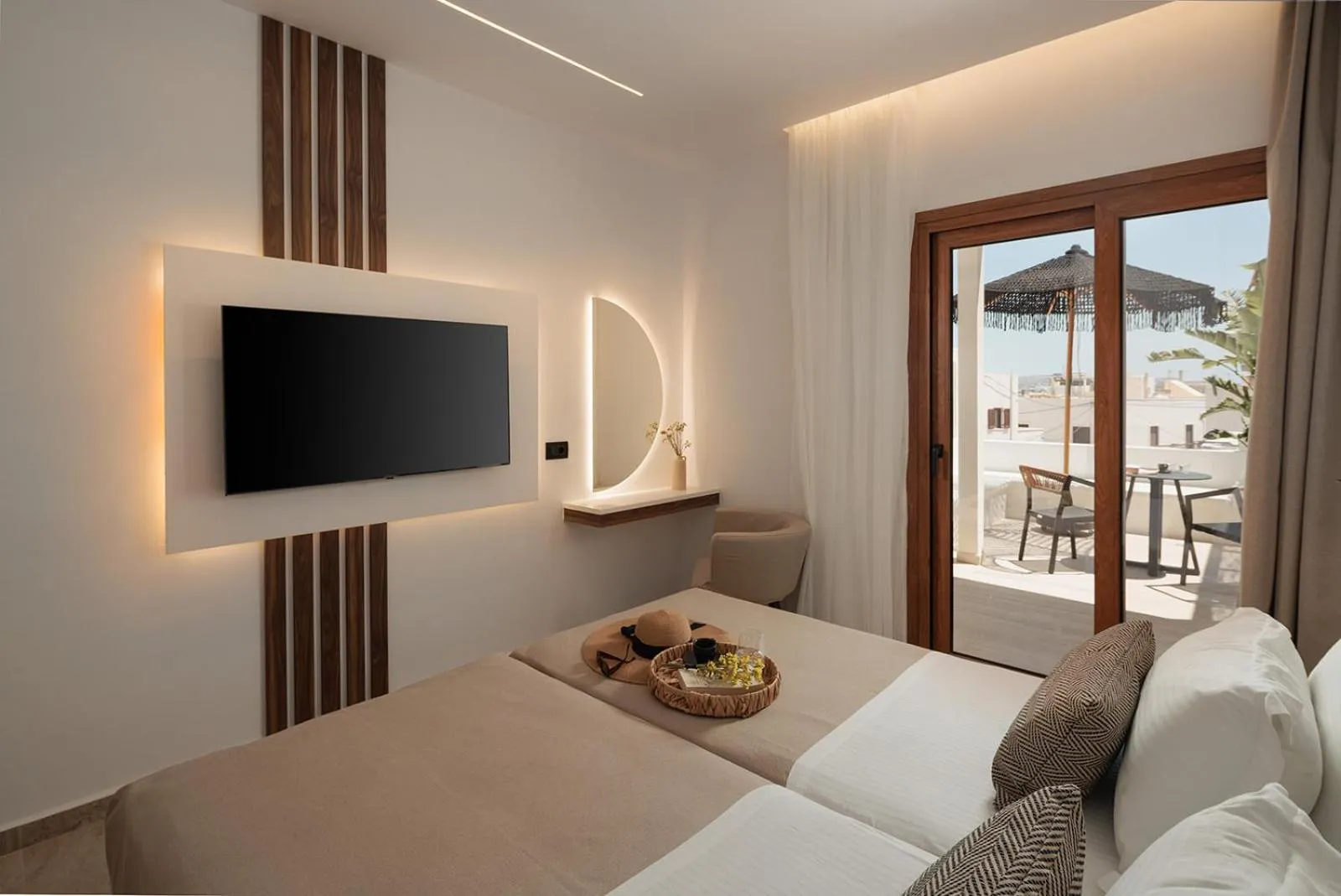 Bed in Hotel Sphinx