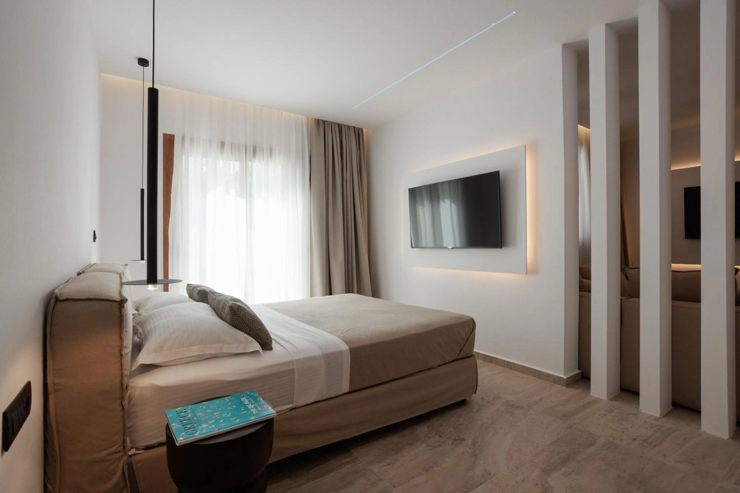 Bed in Hotel Sphinx