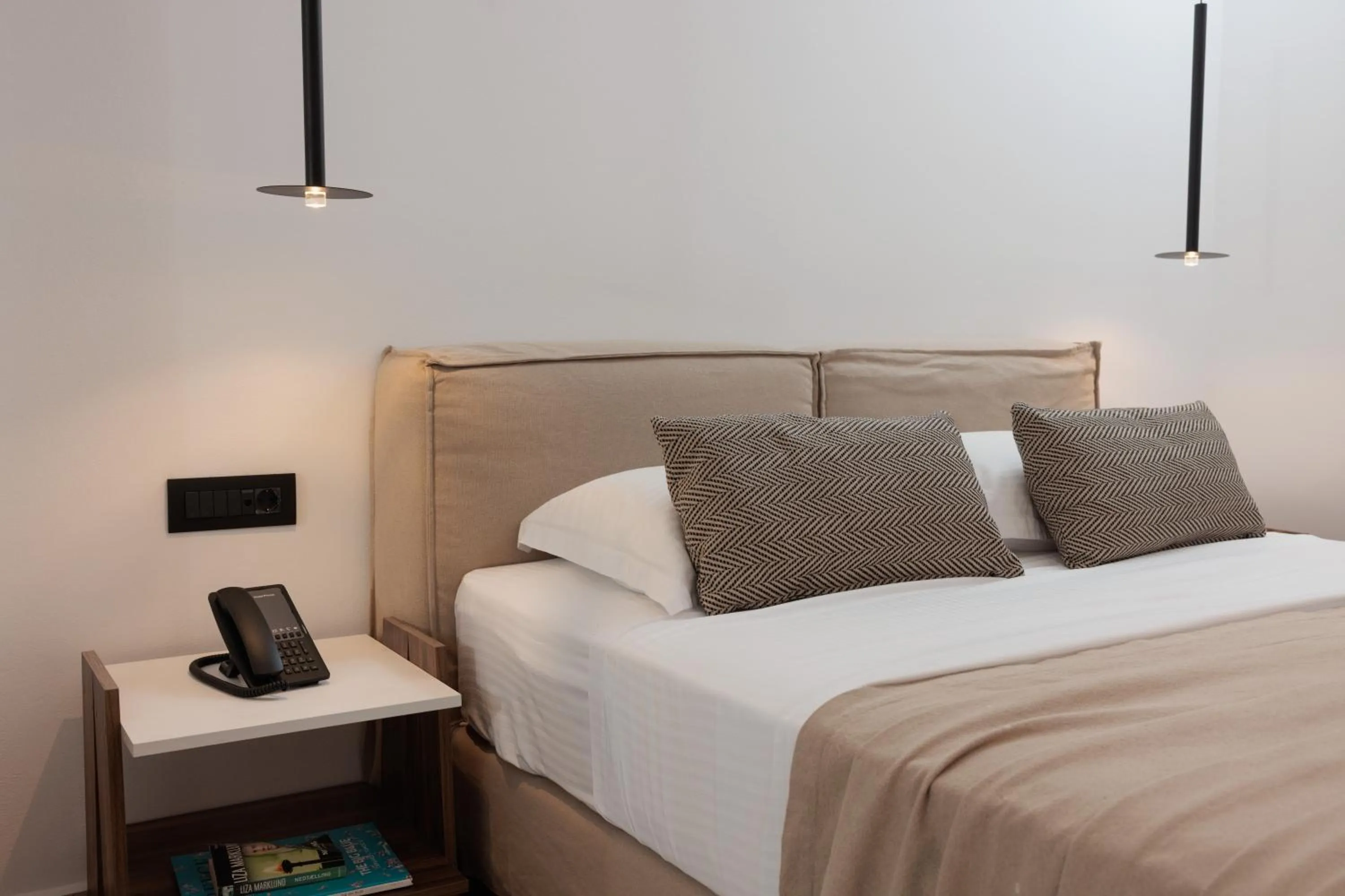 Bed in Hotel Sphinx
