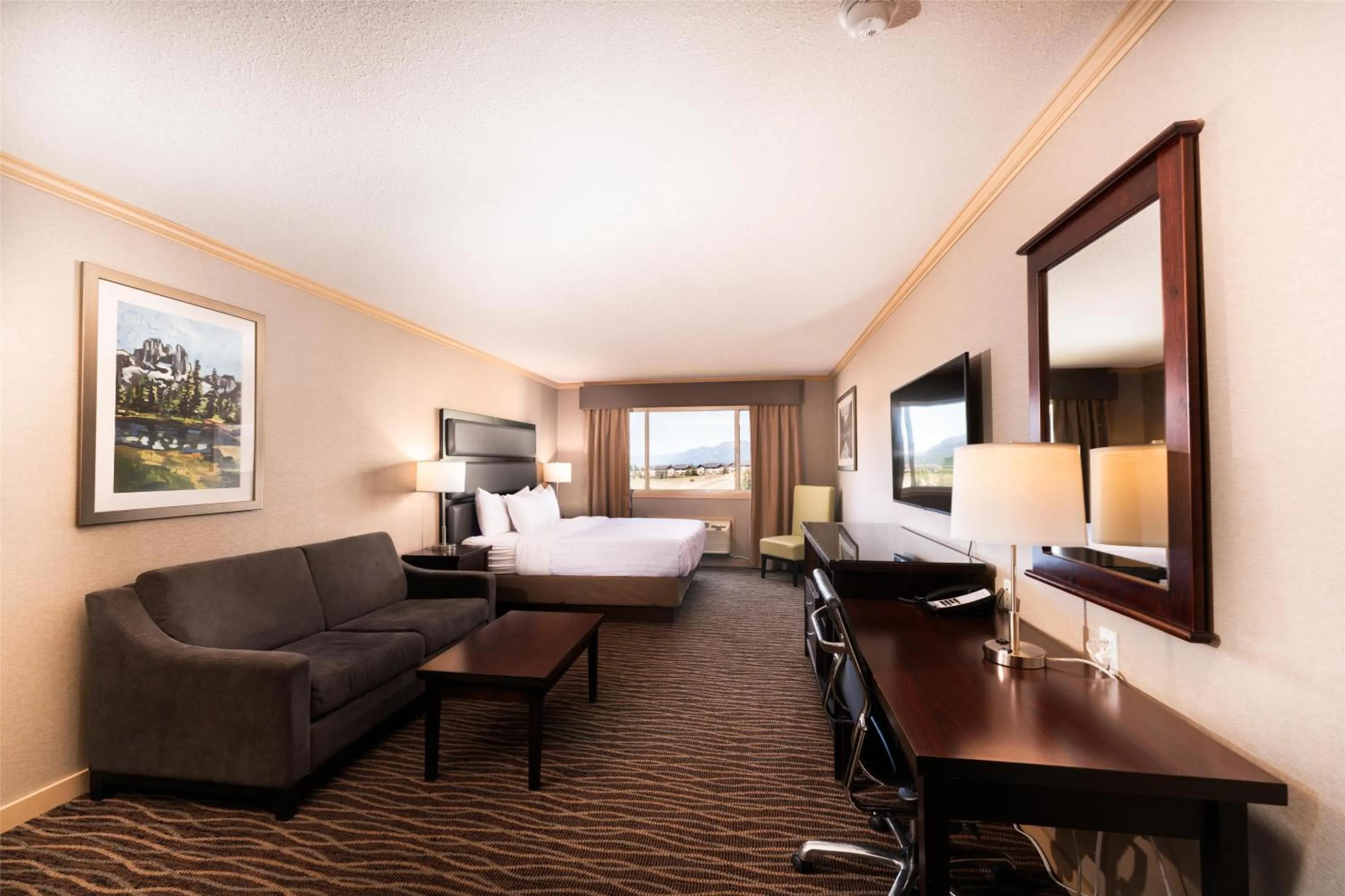 King Room with Sofa Bed - Non-Smoking in Prestige Radium Hot Springs Resort, WorldHotels Crafted