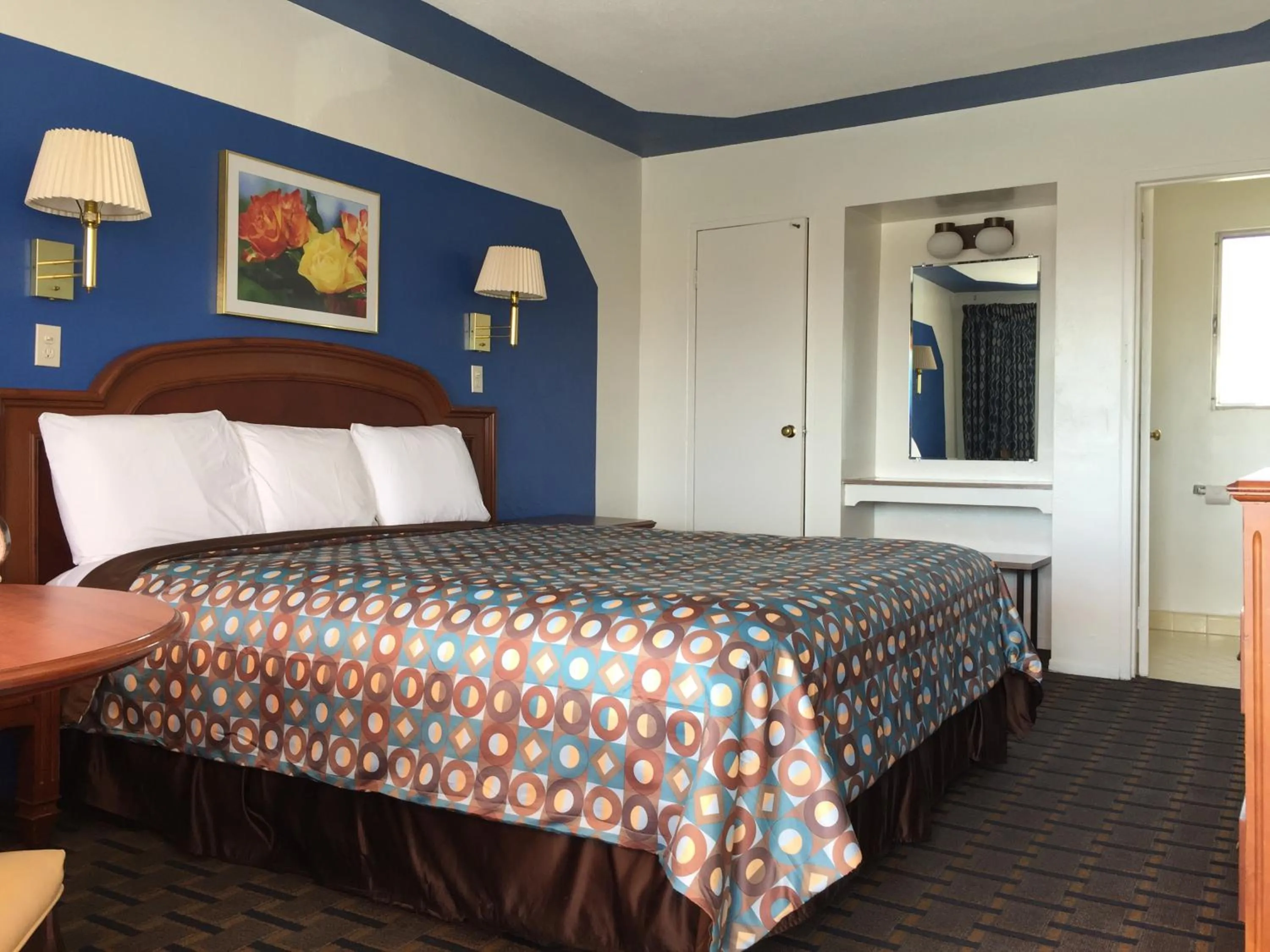 King Room in Ramblin Rose Motel