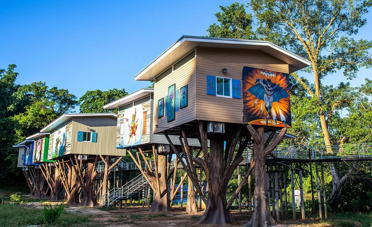 King Room with Garden View in Yoko River Kwai Resort