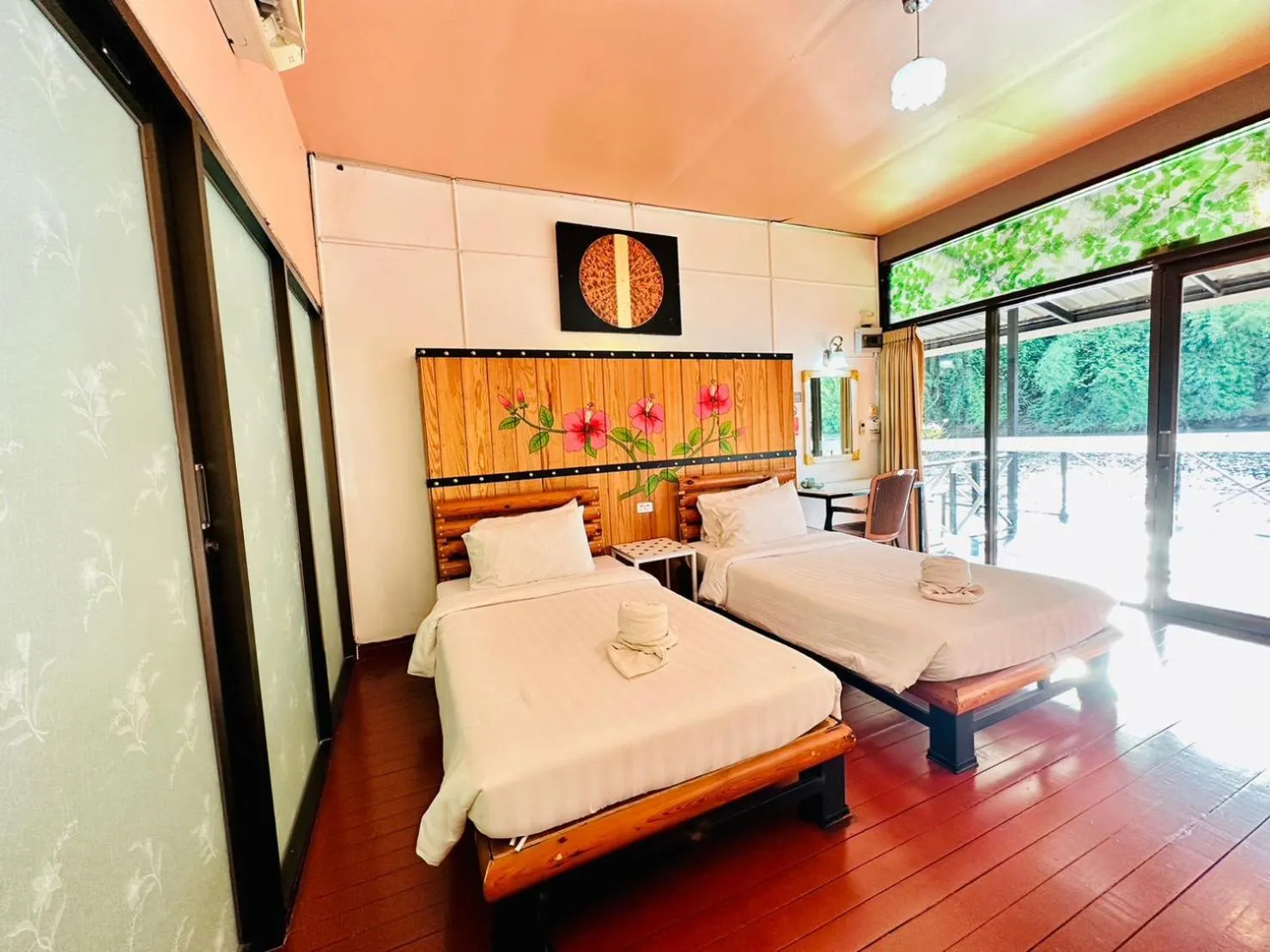 Deluxe Double or Twin Room with River View in Yoko River Kwai Resort