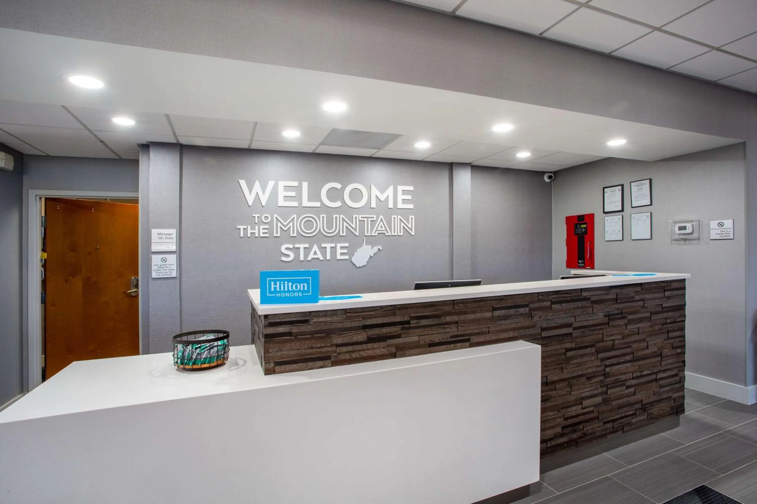 Lobby or reception in Hampton Inn Elkins