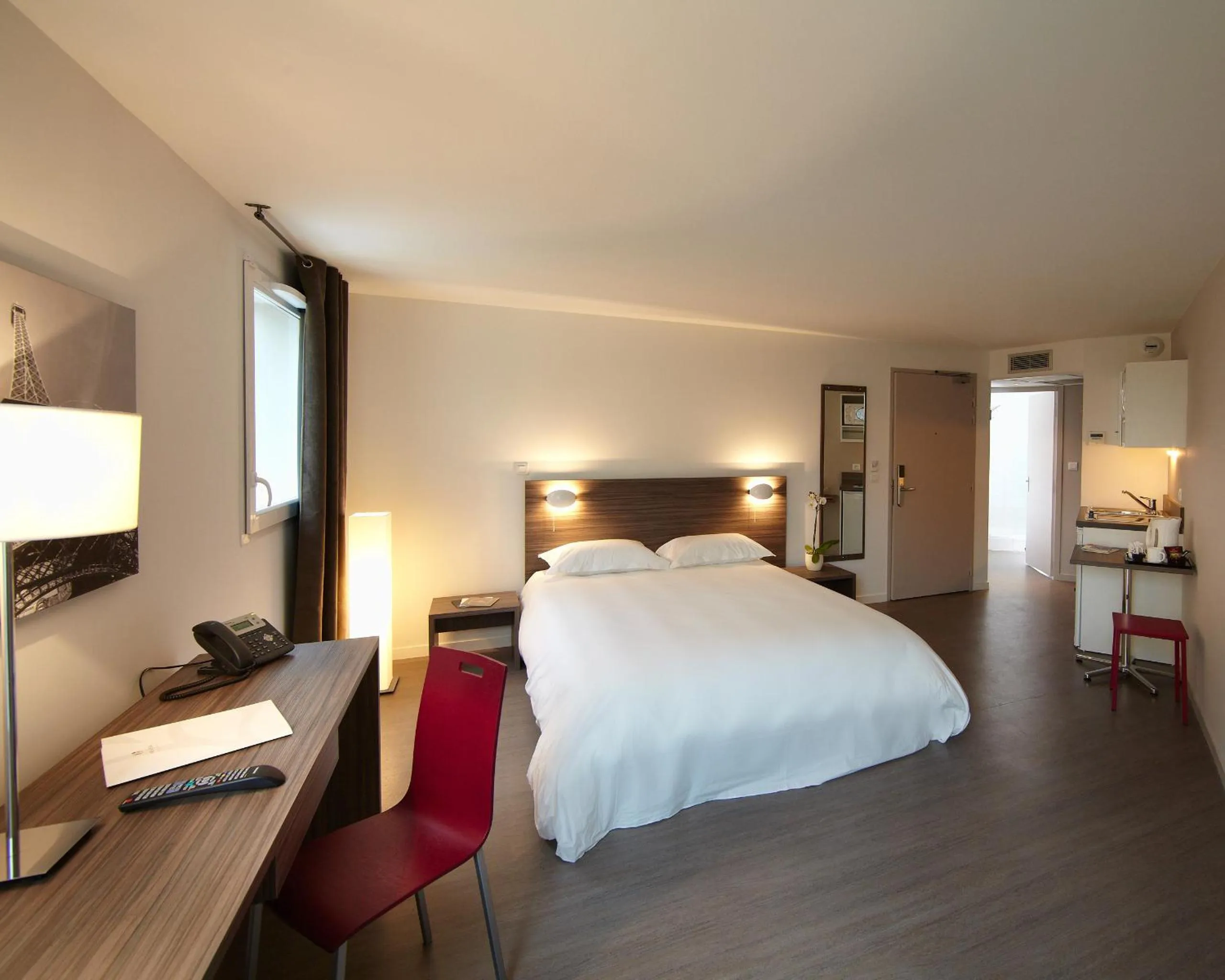 Family Studio (2 Adults + 2 Children) in Appart’hôtel Hevea