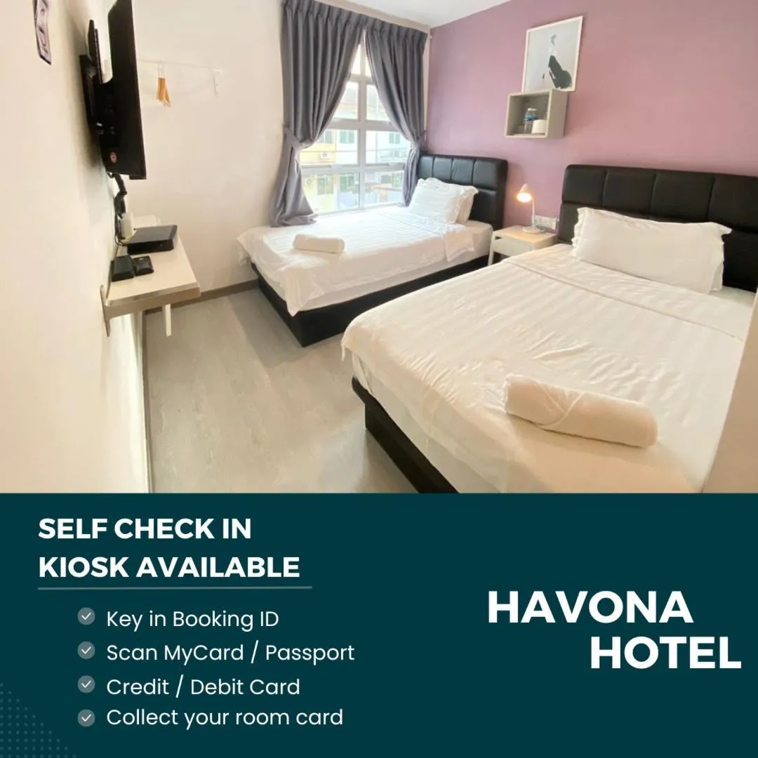 Standard Twin Room in Havona hotel - Taman Tropika Kulai
