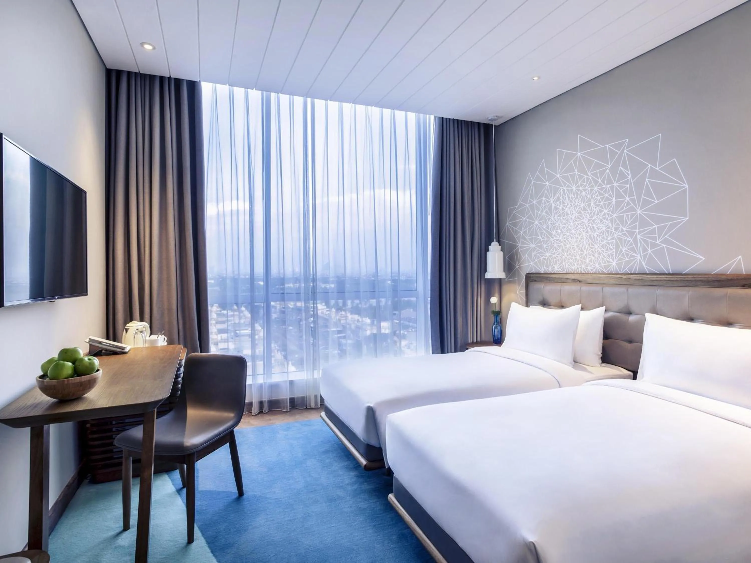 Superior Twin Room in Mercure Jakarta Pantai Indah Kapuk