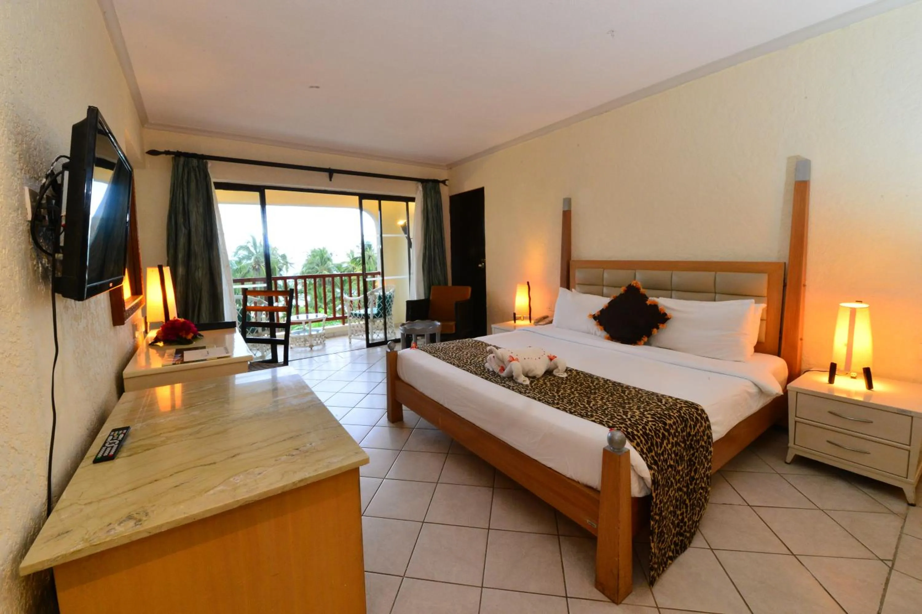 Deluxe Room - single occupancy in Diani Reef Beach Resort & Spa - Your Beachfront Bliss Awaits