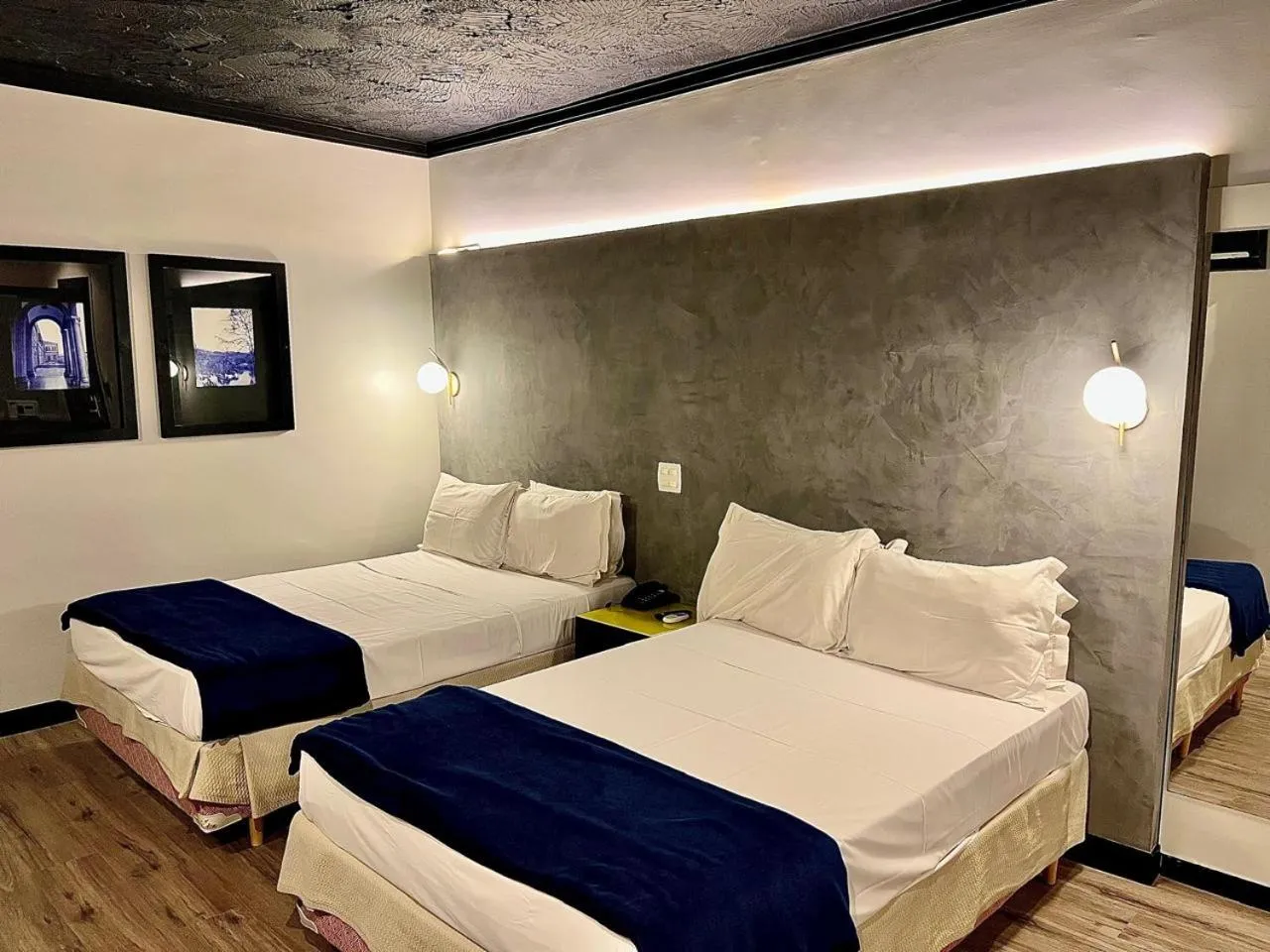 Standard Double Room with Two Double Beds - single occupancy in Oasis Tower Hotel