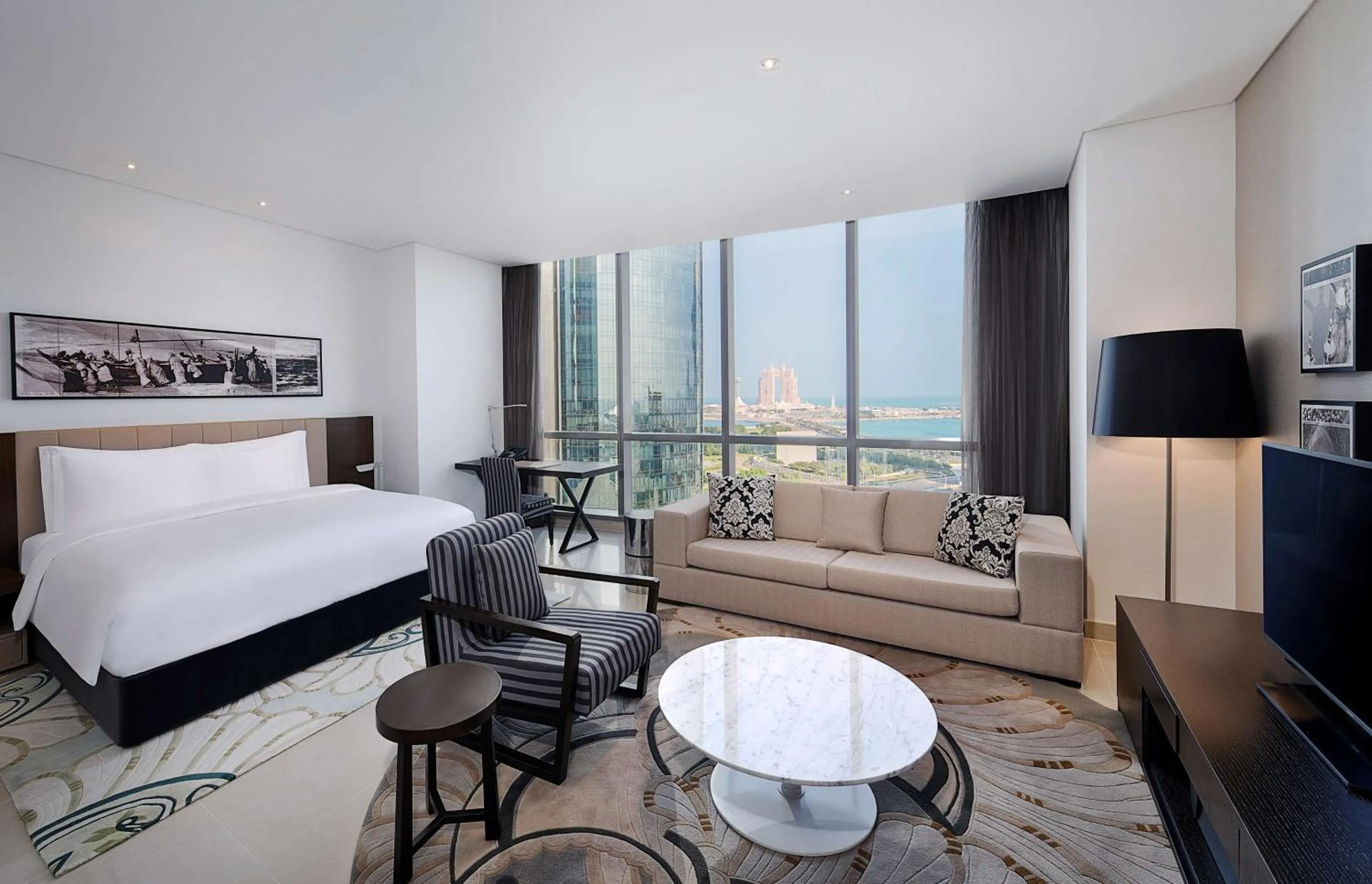 King Studio with Sea View in Conrad Abu Dhabi Etihad Towers