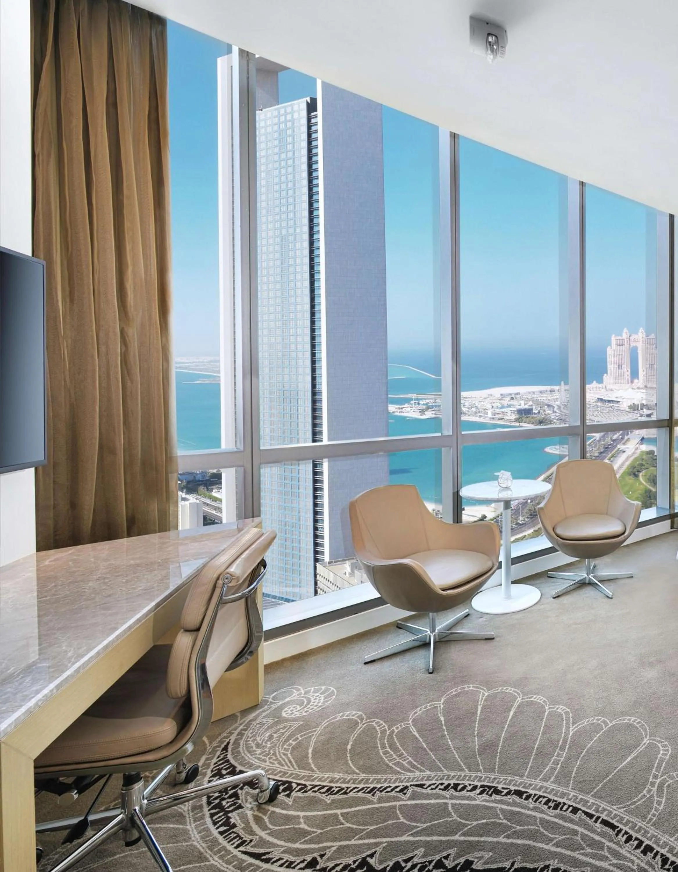 Superior Queen Room with Sea View - Disability Access in Conrad Abu Dhabi Etihad Towers