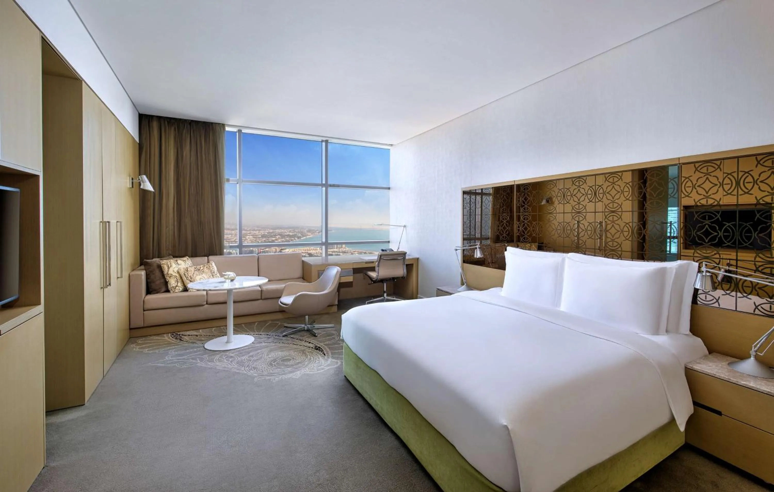 Premier Family Room with Sea View in Conrad Abu Dhabi Etihad Towers