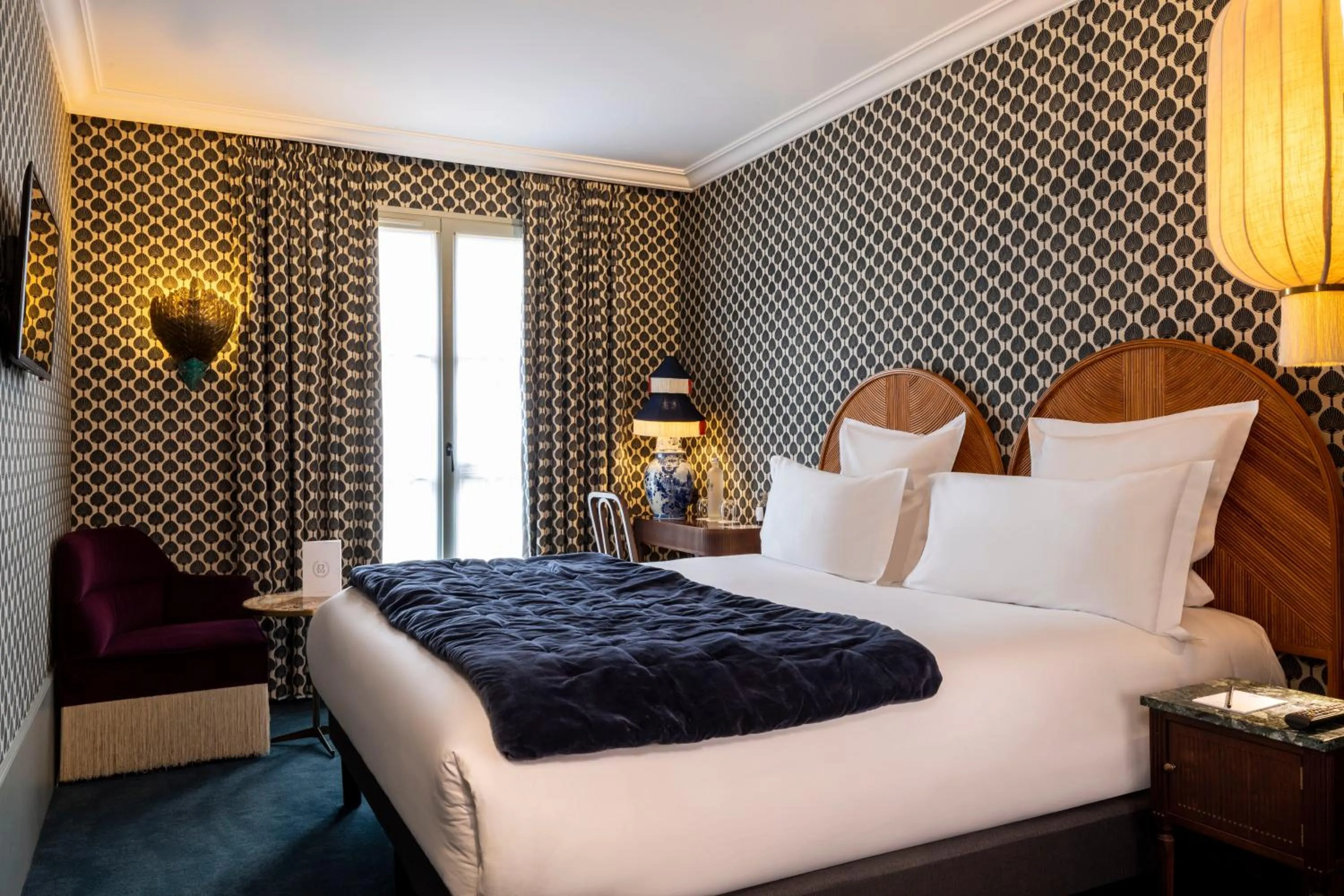 Classic Double Room with pool access in Hôtel Monte Cristo