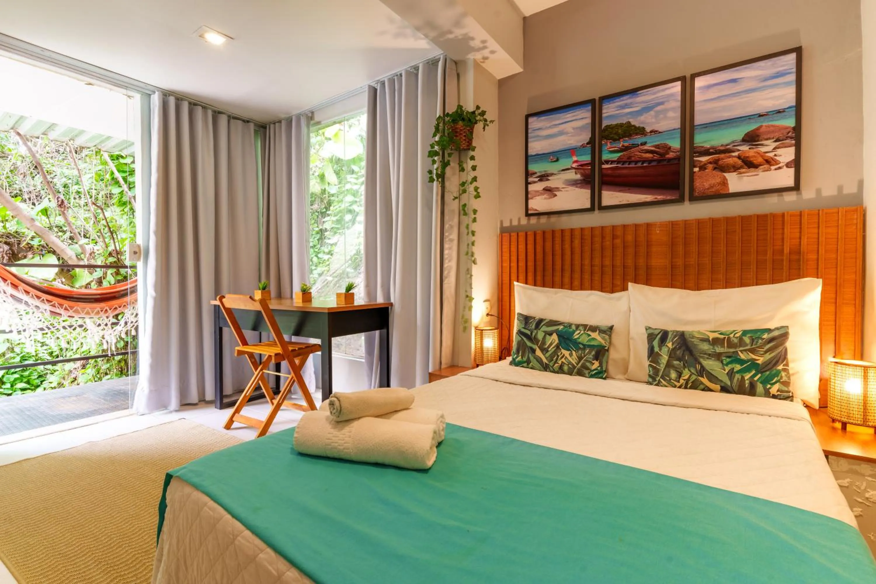 Superior Double Room in Bamboo Rio Hostel