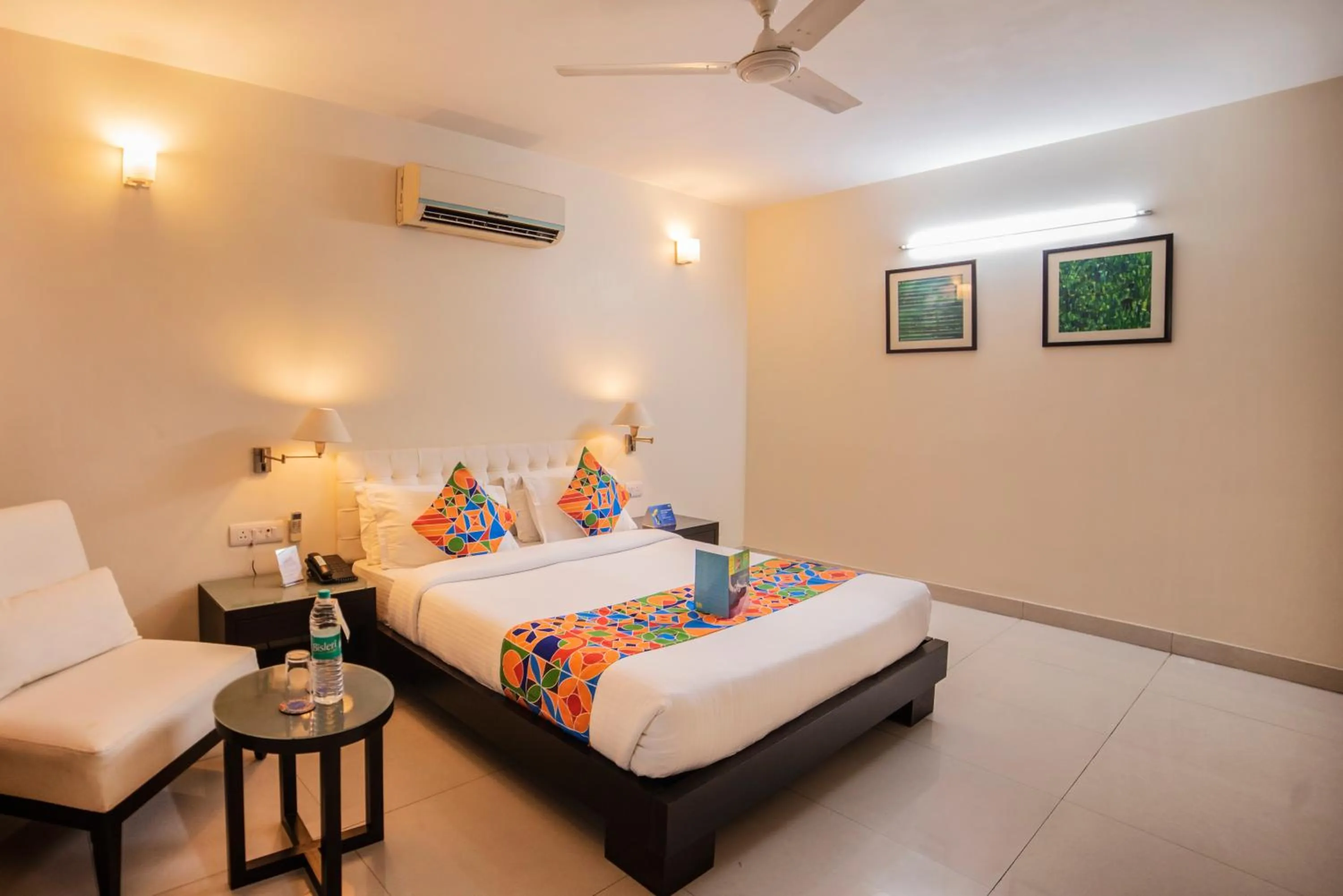 (Sanitized) Deluxe Double Room - single occupancy in FabHotel Anutham Saket