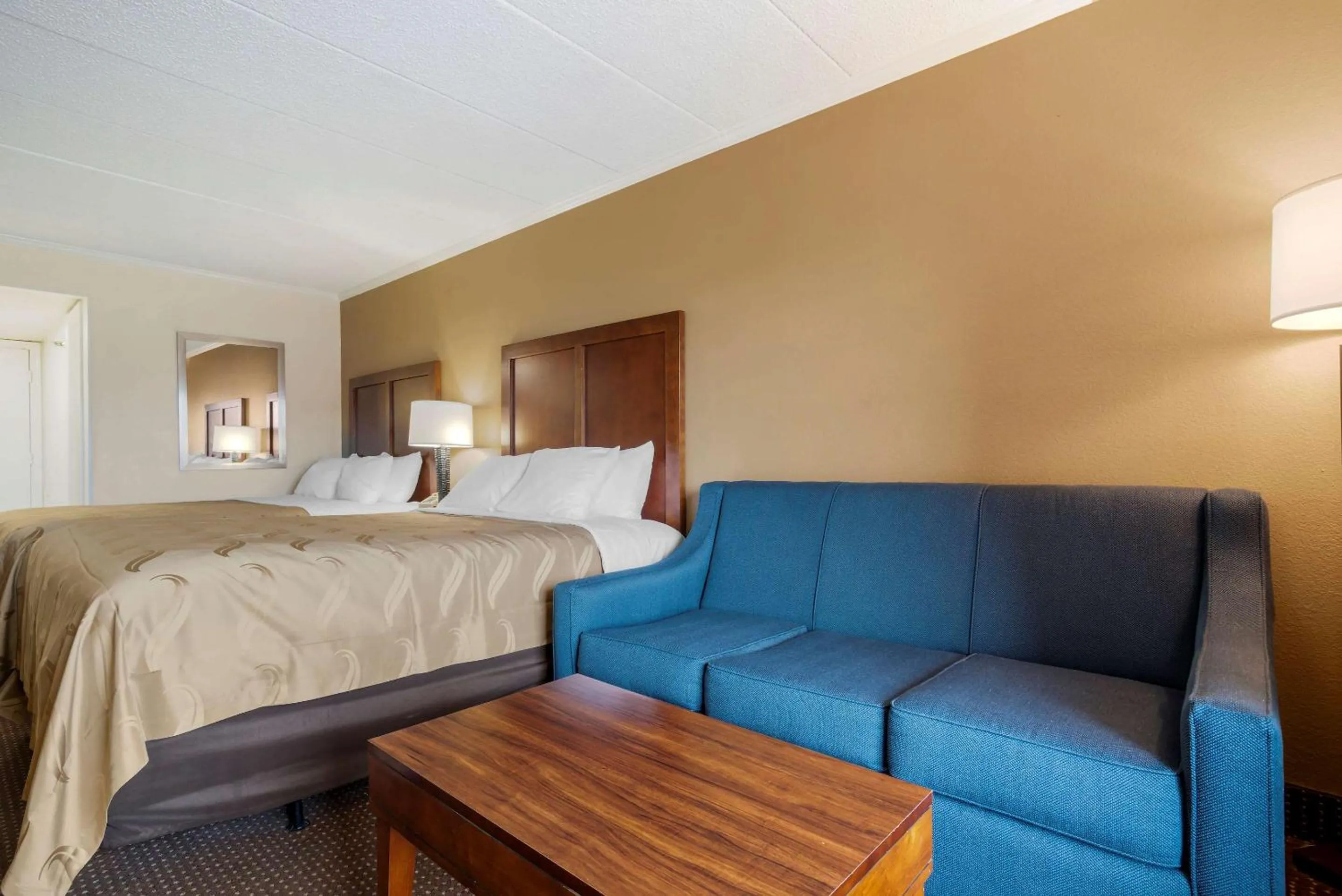 Efficiency Queen Room with Two Queen Beds - Accessible/Non-Smoking in Quality Inn & Suites Ocean City Fenwick